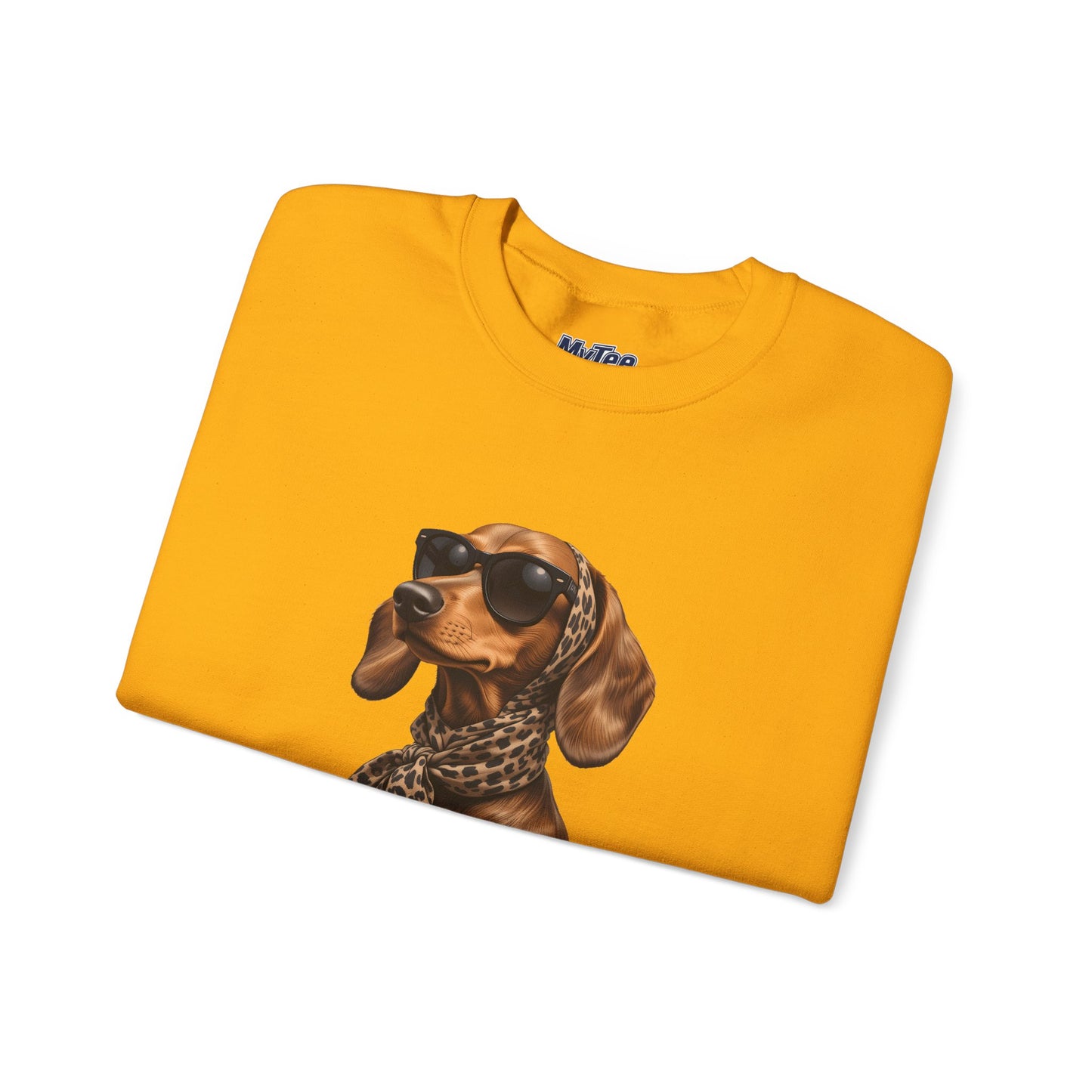 Chic Dachshund Dog Lover Unisex Sweatshirt | Crewneck Pullover For Pet Lovers
