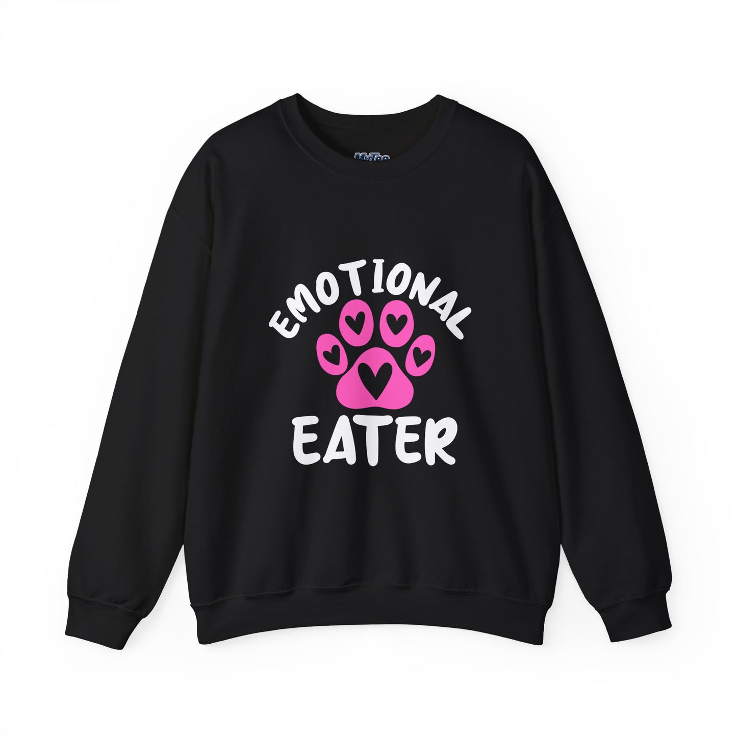 Emotional Eater Sweatshirt – Heart, Paws & Snacks