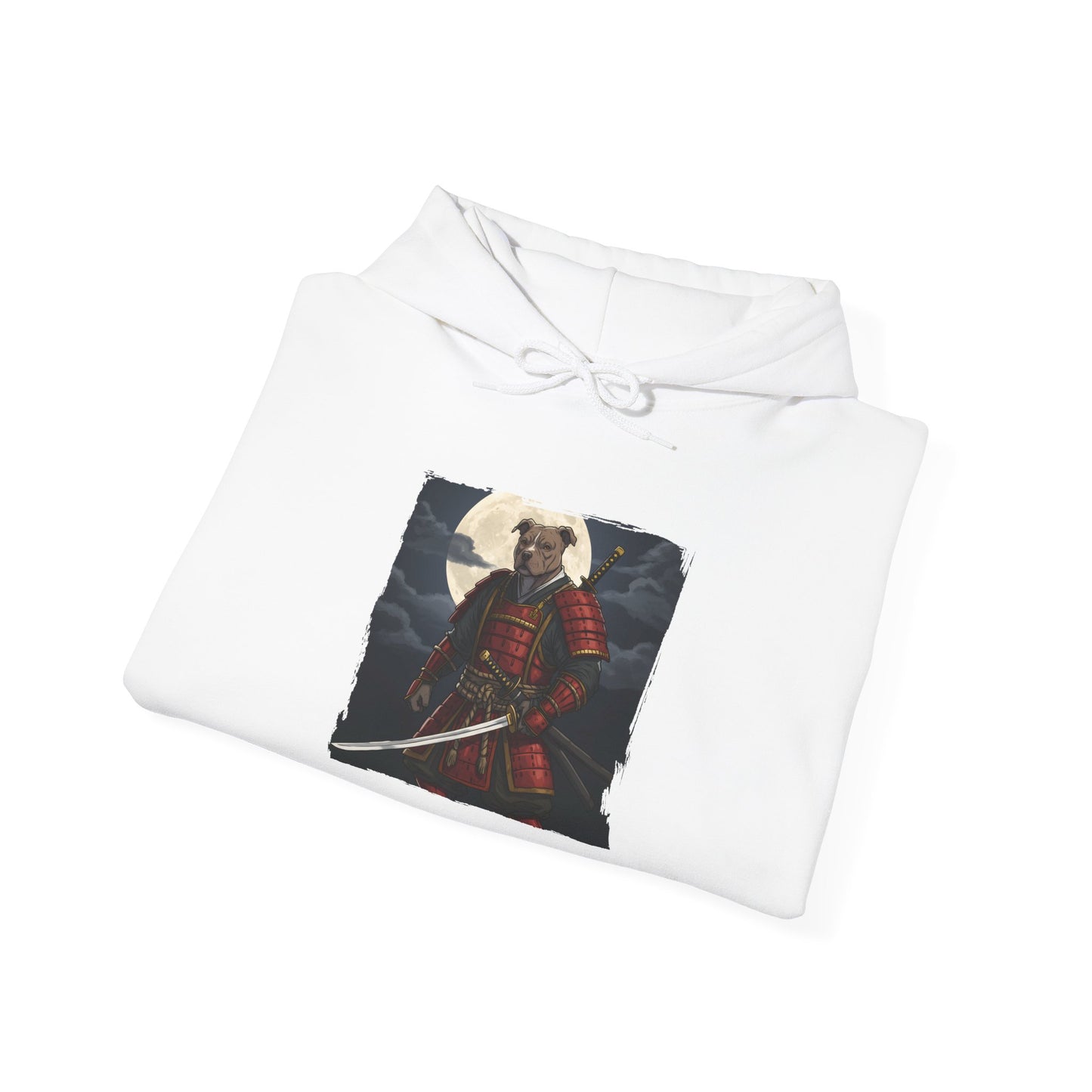 Pitbull Warrior Panda Unisex Hoodie For Anime Lovers | Unique Graphic Pullover for Gifts