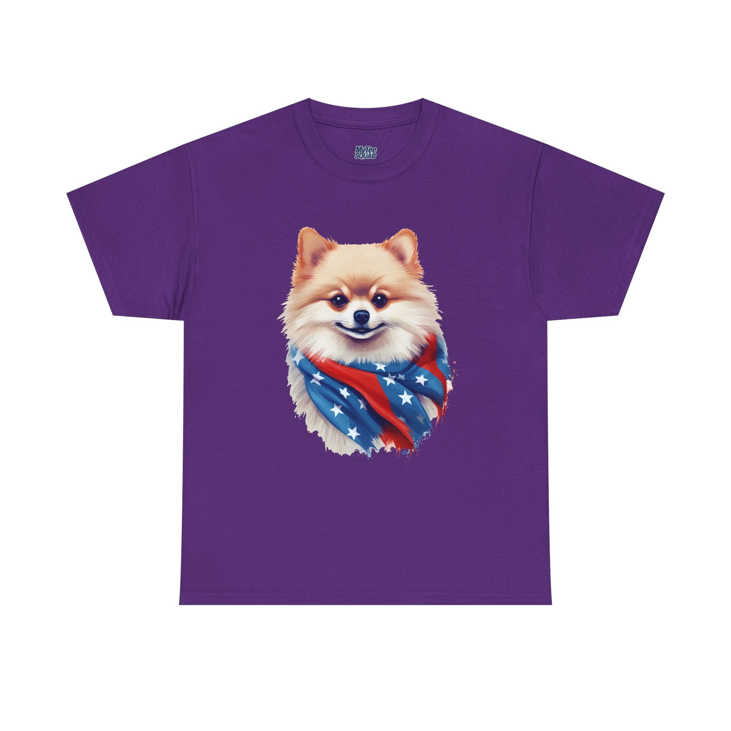 Patriotic pomeranian Unisex T-Shirt