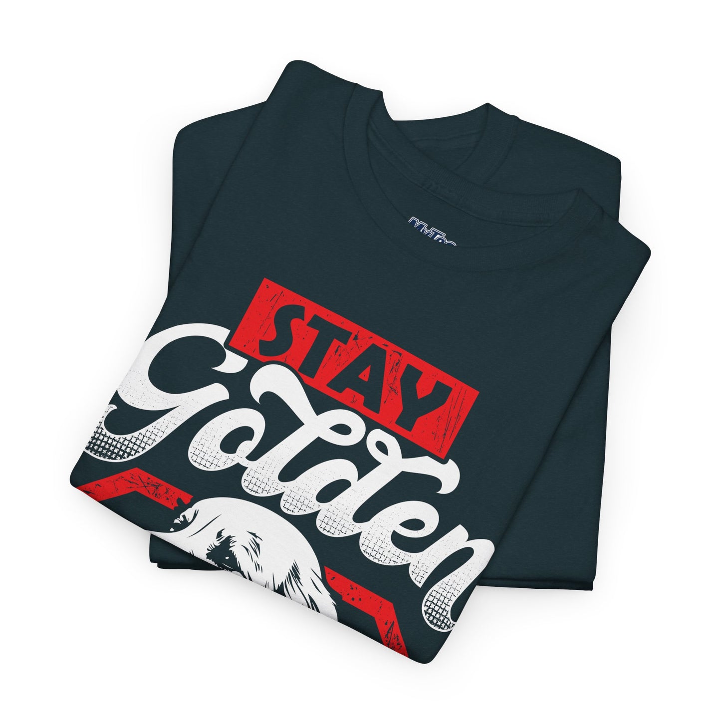 Stay Golden Unisex Cotton T-Shirt | Best Gift For Dog Lover