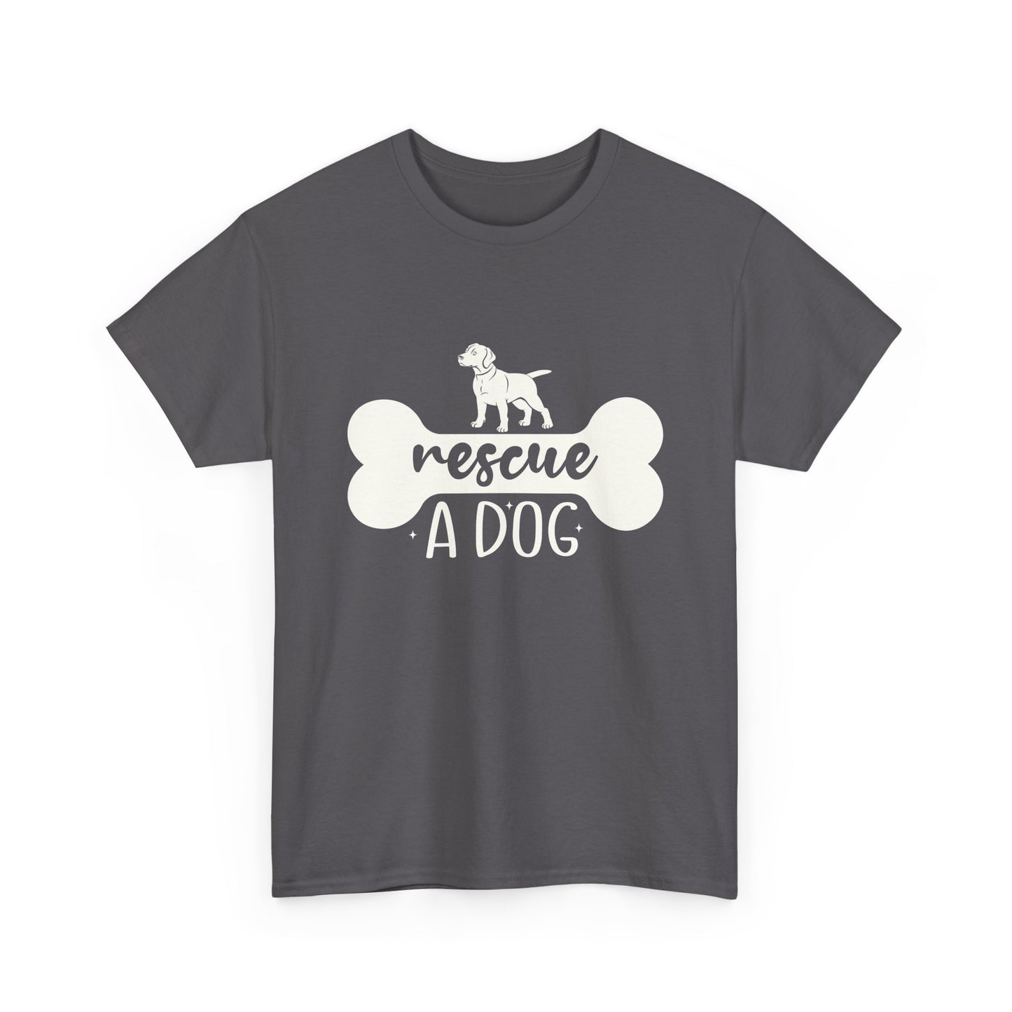 Rescue a Dog Unisex Cotton T-shirt | Dog Lover
