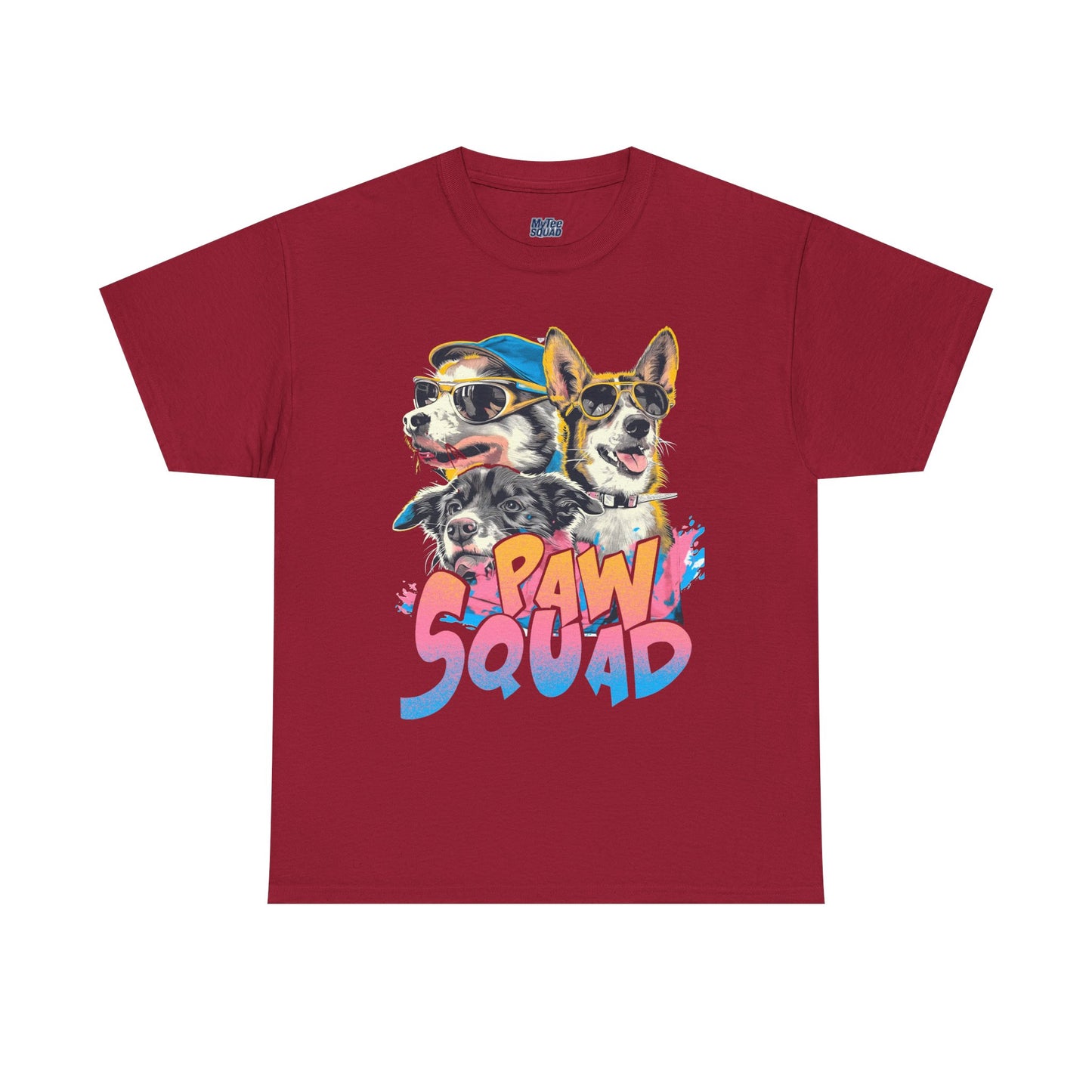 Paw Squad Unisex T-Shirt – Dog Crew Graphic Tee For Pet Lovers