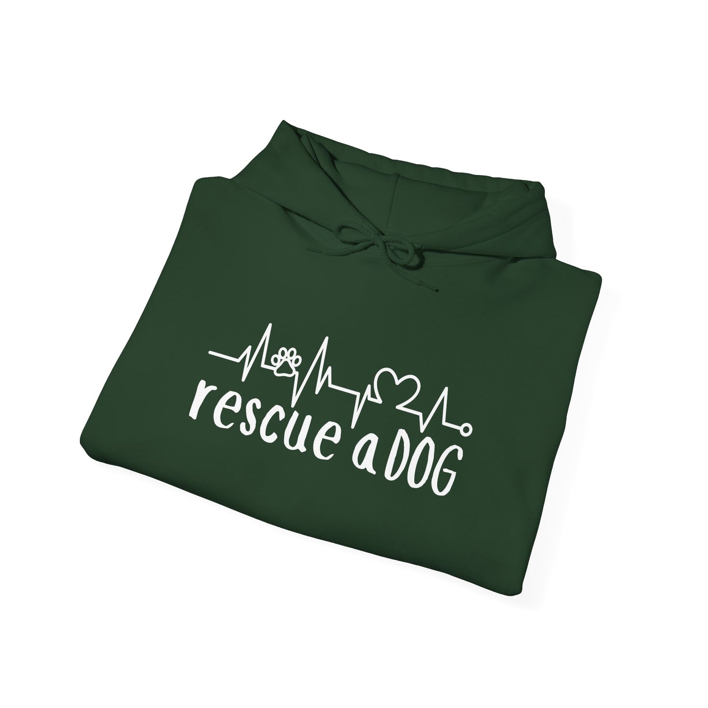 Rescue A Dog Hoodie Pet Lover Unisex Sweatshirt | Adoption Awareness Apparel