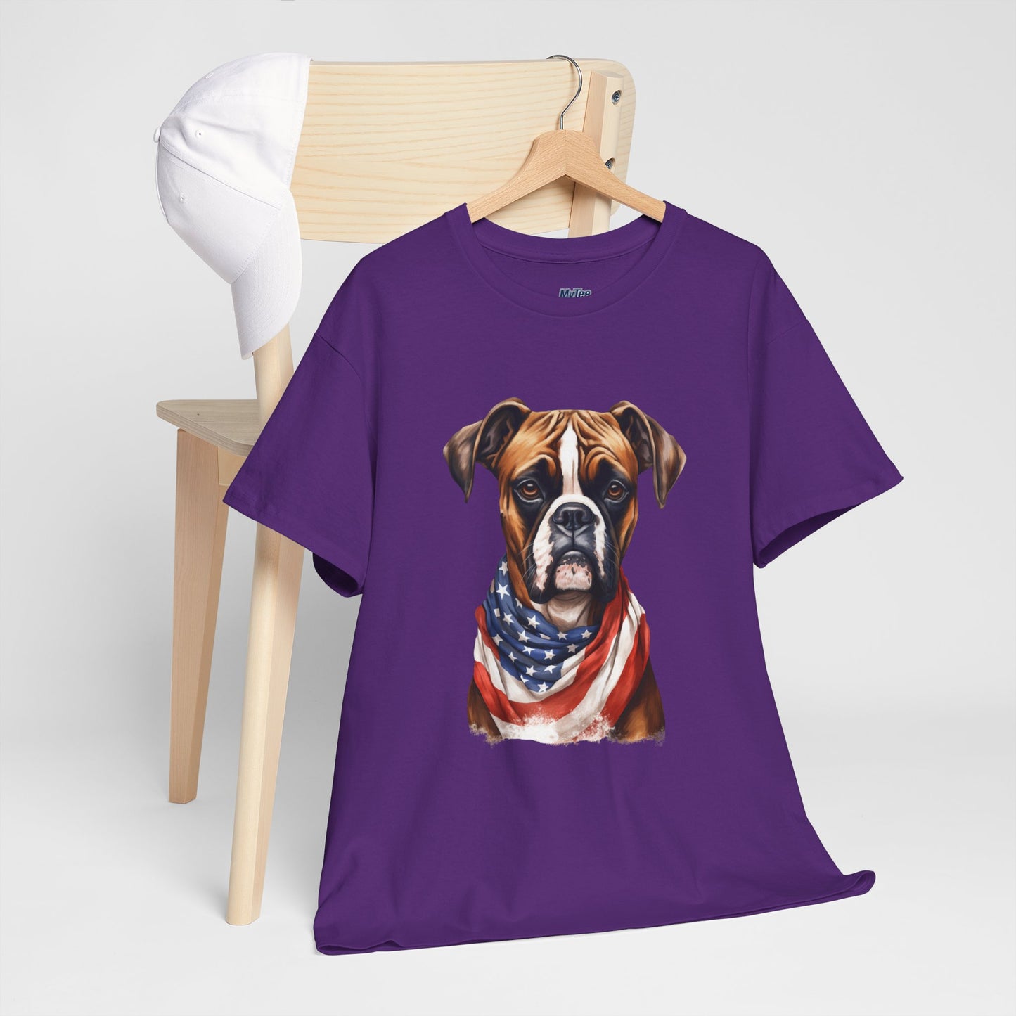 Patriotic Boxer Unisex T-Shirt