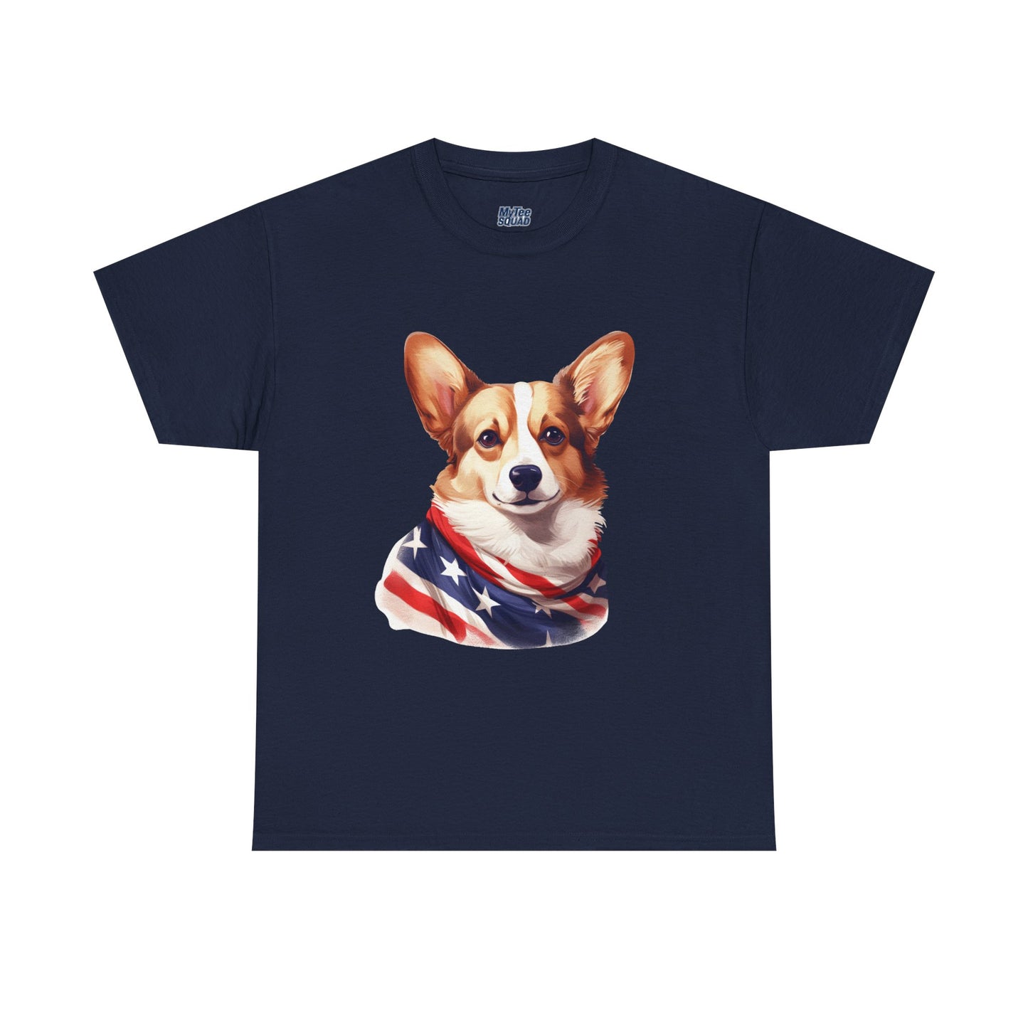 Patriotic Pembroke Welsh Corgi Unisex T-Shirt