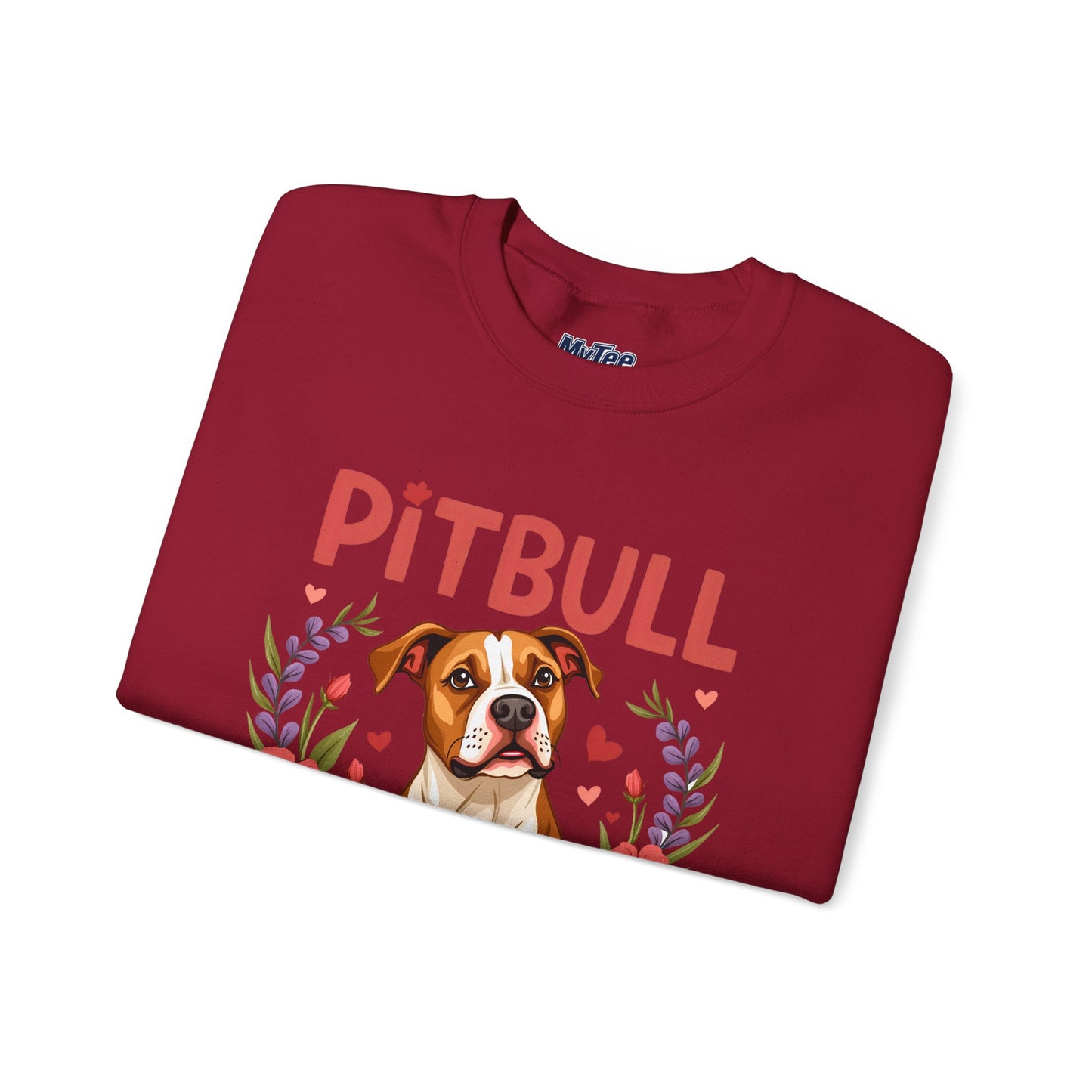 Pitbull Mama Life Sweatshirt – Comfy Wear for Pup Moms
