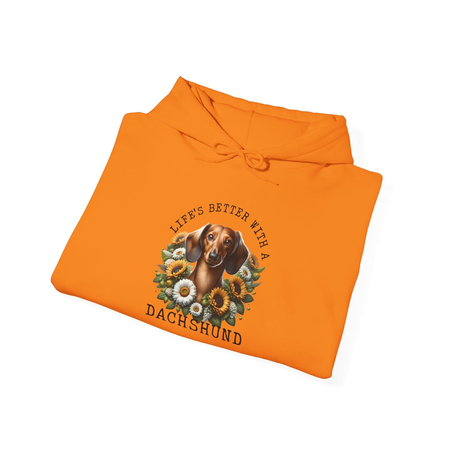 Dachshund Floral Unisex Sweatshirt