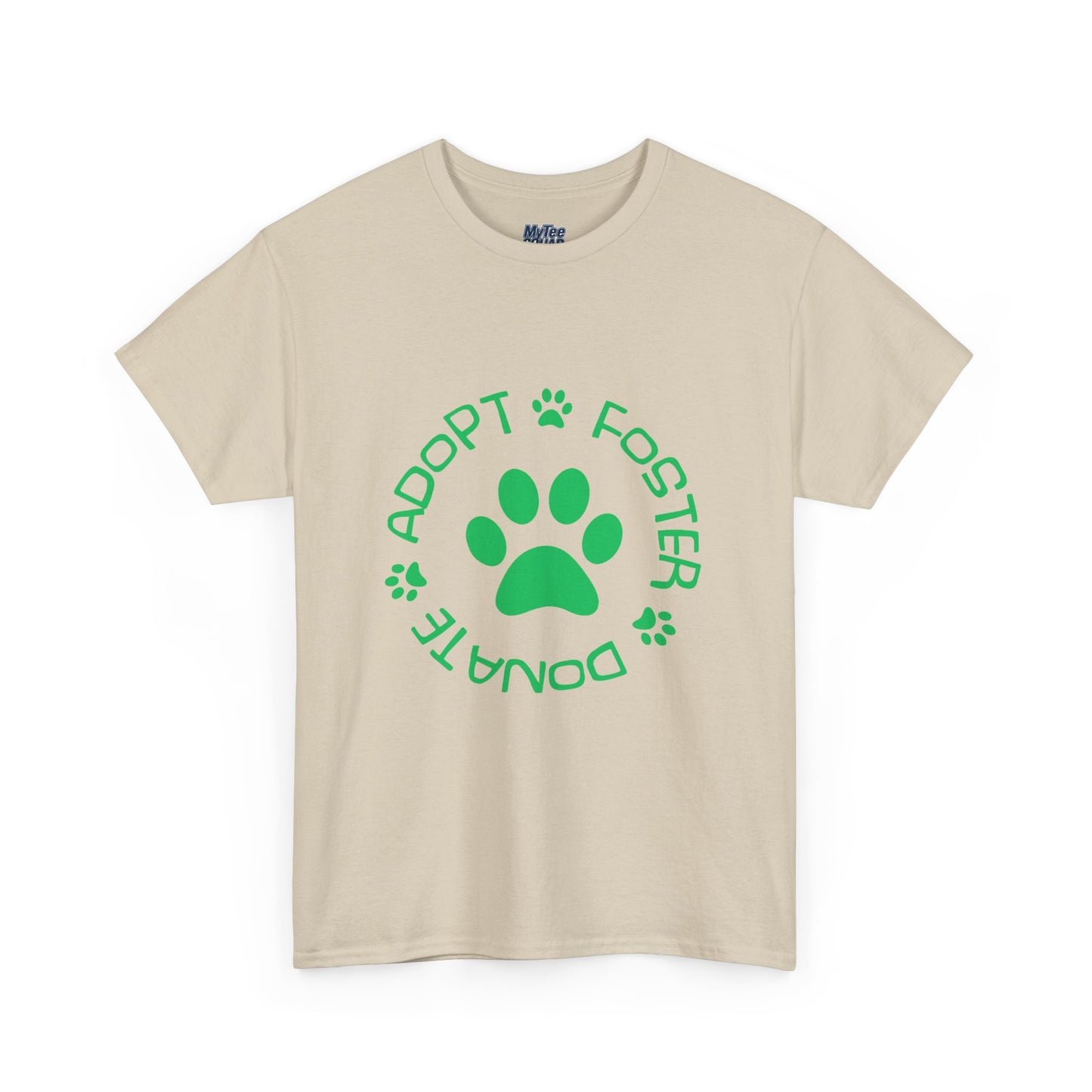 Adopt, Foster, Donate Unisex T-Shirt| Animal Rescue Support