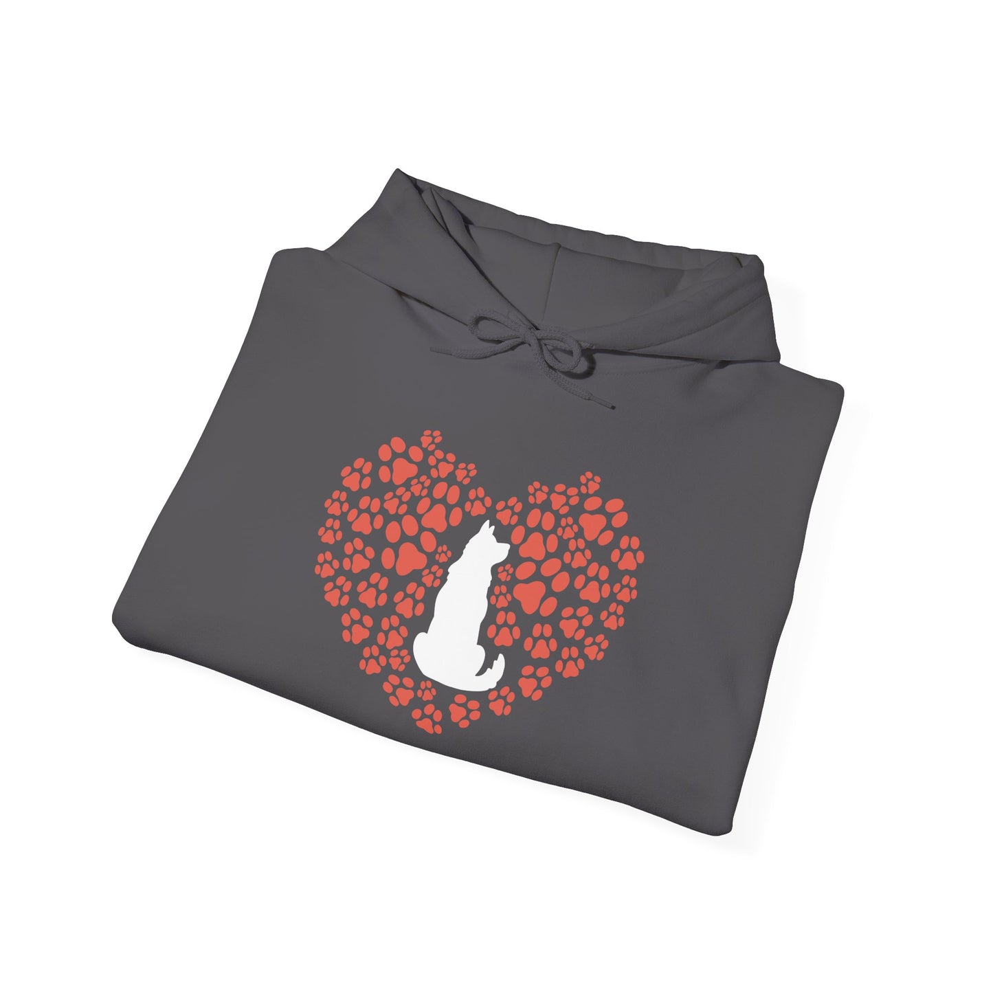 Heart Of A Cat – Minimalist Pet Lover Hoodie