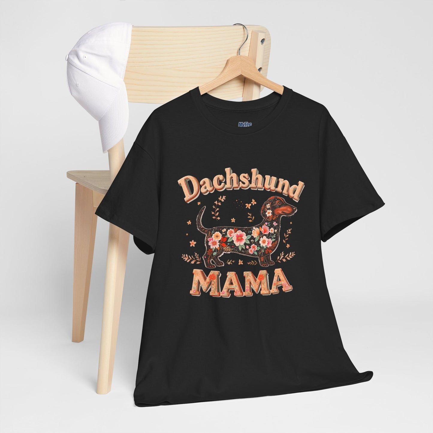 Dachshund Mama T-Shirt – Cute Floral Pup Lover Tee