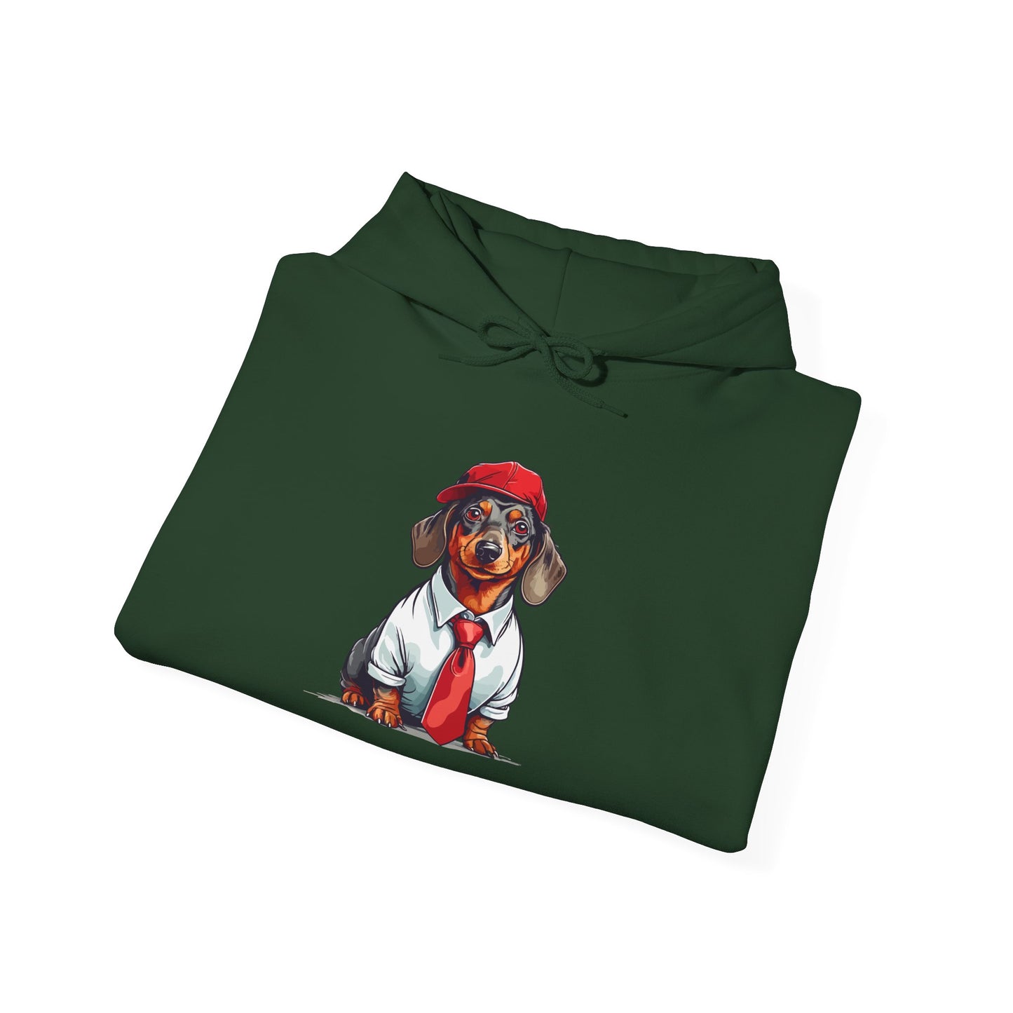 Dachshund Casual Boss Unisex Hoodie
