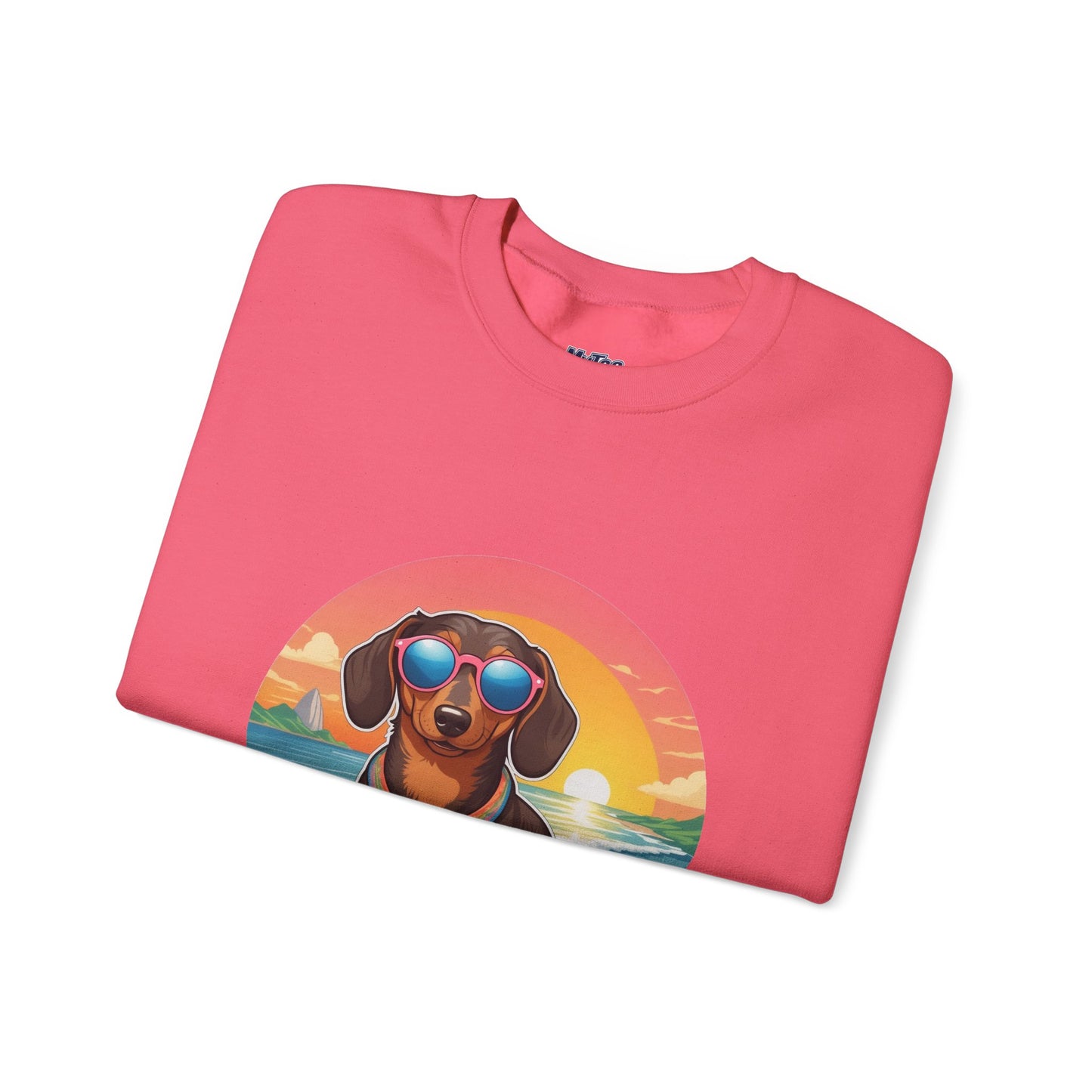 Dachshund Sunset Chill Unisex Sweatshirts