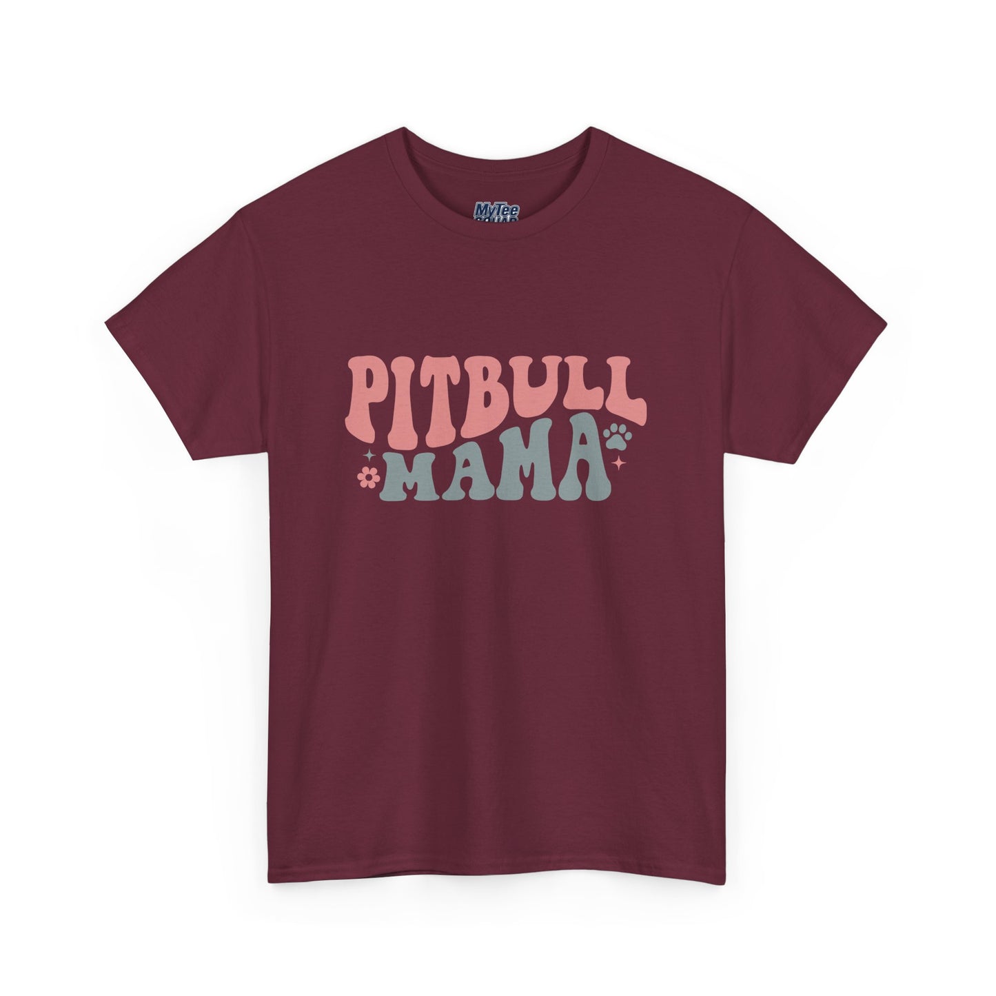 Pitbull Mama Tee – Cute Casual Shirt for Dog Moms & Pet Lovers