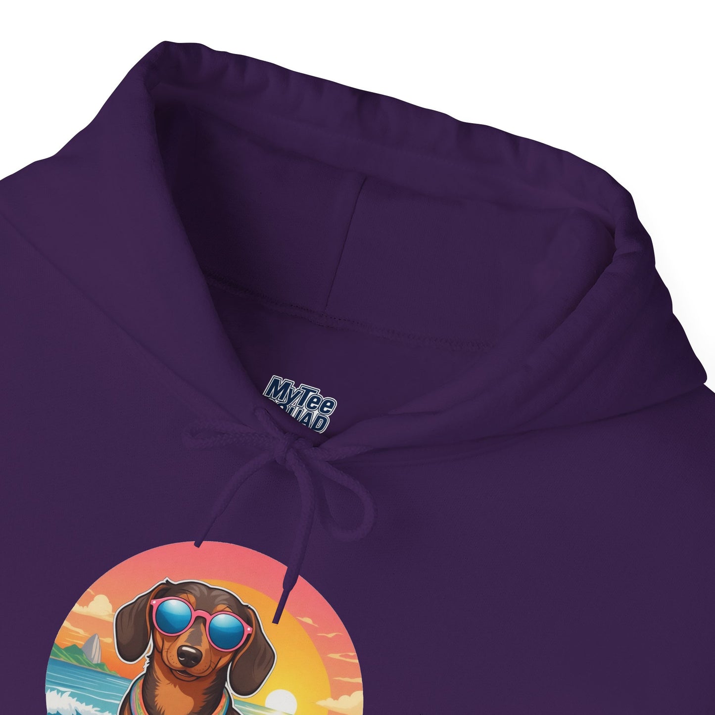 Dachshund Lover's Sunset Unisex Hoodie