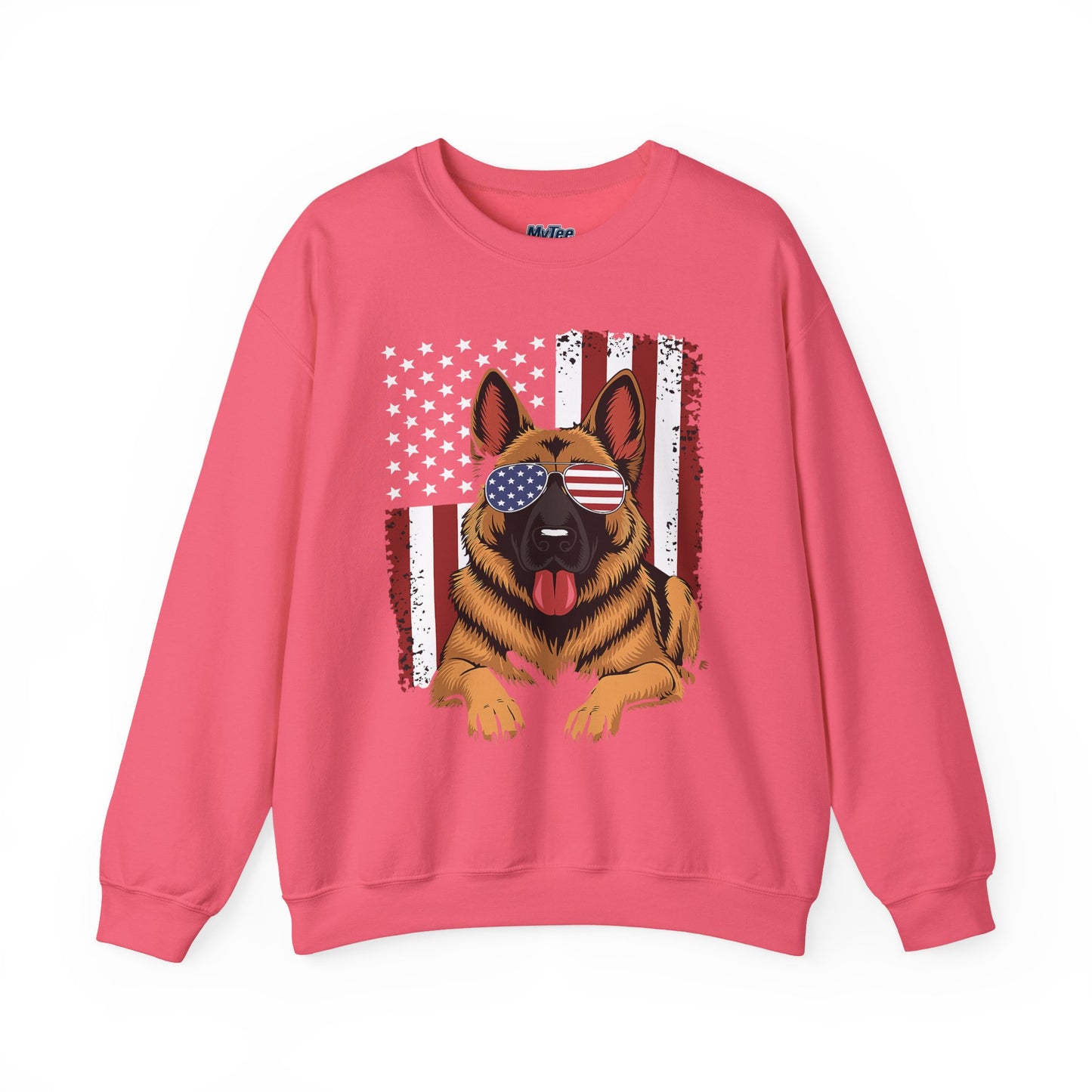 Patriotic German Shephard Dog Unisex Sweatshirt