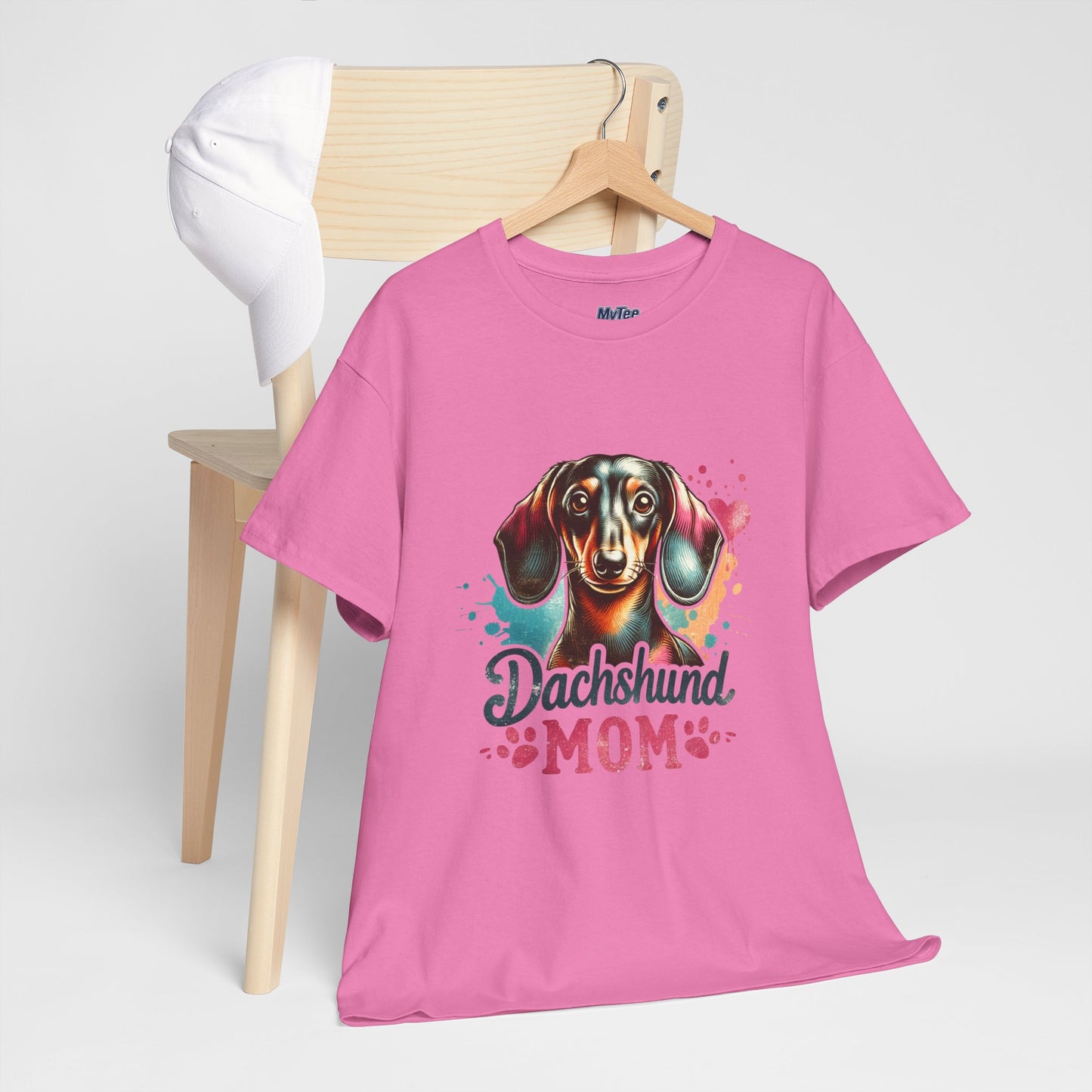 Dachshund Mom T-Shirt, Funny Dog Lover T-Shirt, Gift For Dog Moms