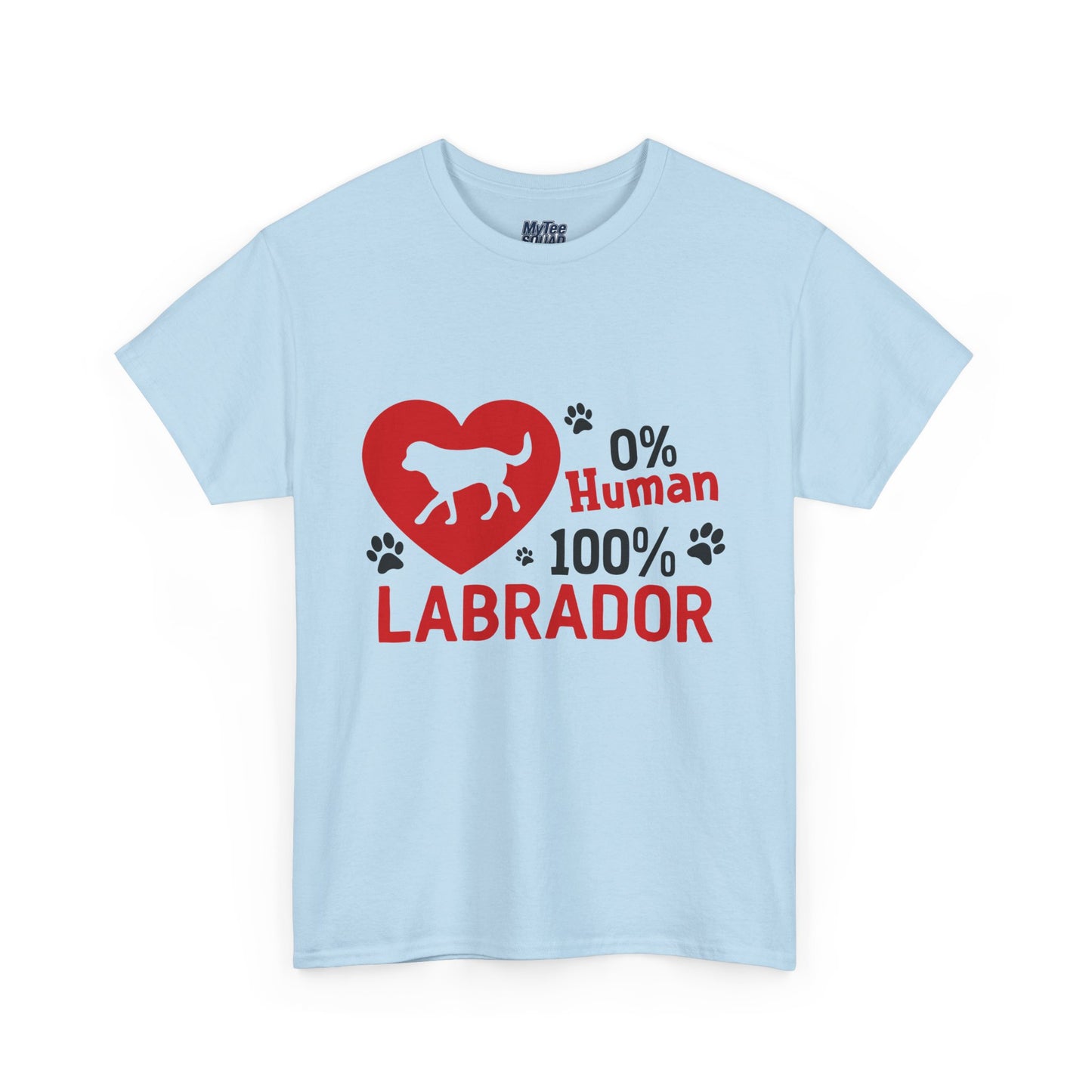 0% Human 100% Labrador Unisex T-Shirt