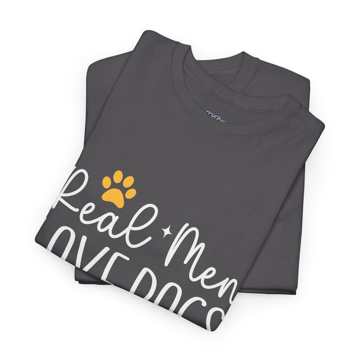 Real Men Love Dogs Cotton T-Shirts | Dog Lover