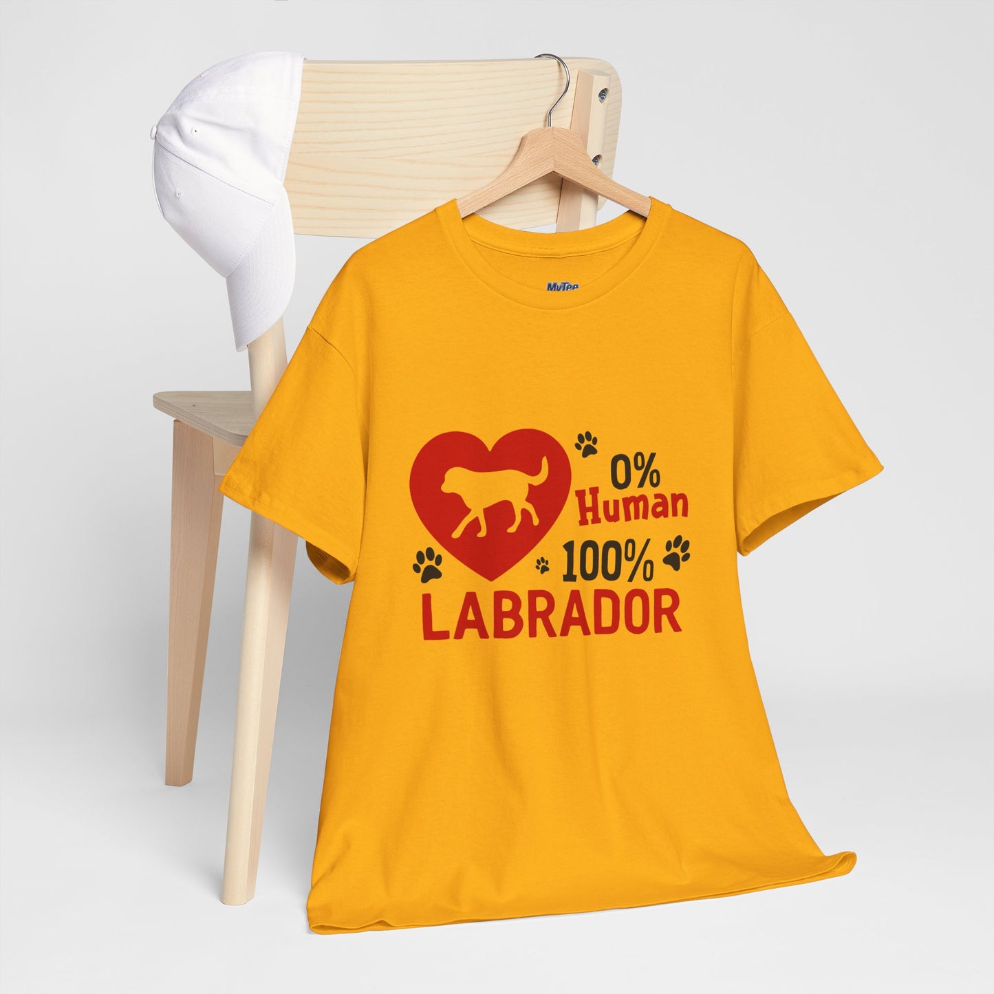 0 % Human, 100% Labrador Unisex T-Shirts