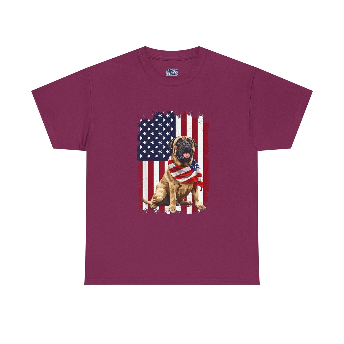 Patriotic English Mastiff Unisex T-Shirt