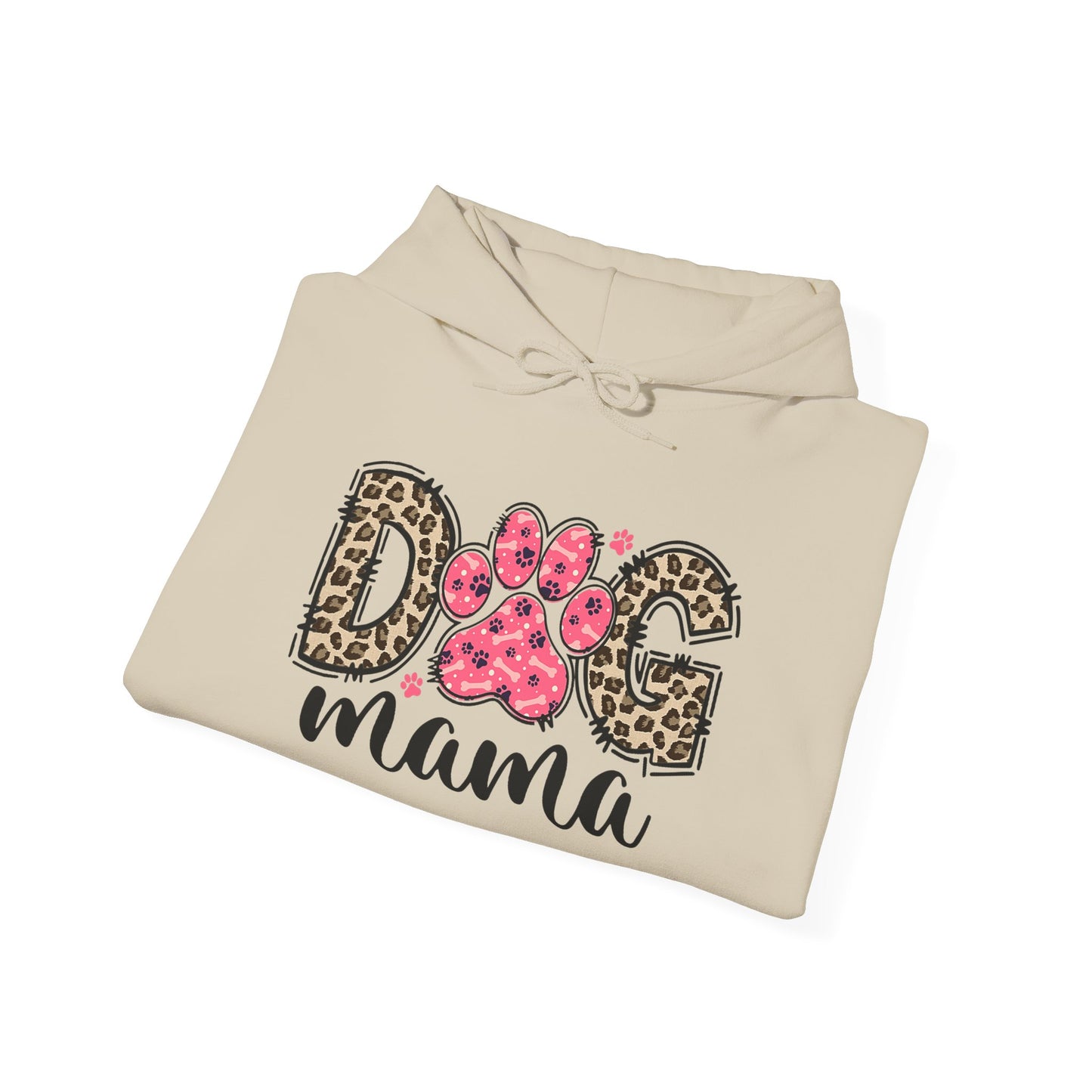 Dog Mama Leopard Print Hoodie – Dog Mom Gifts