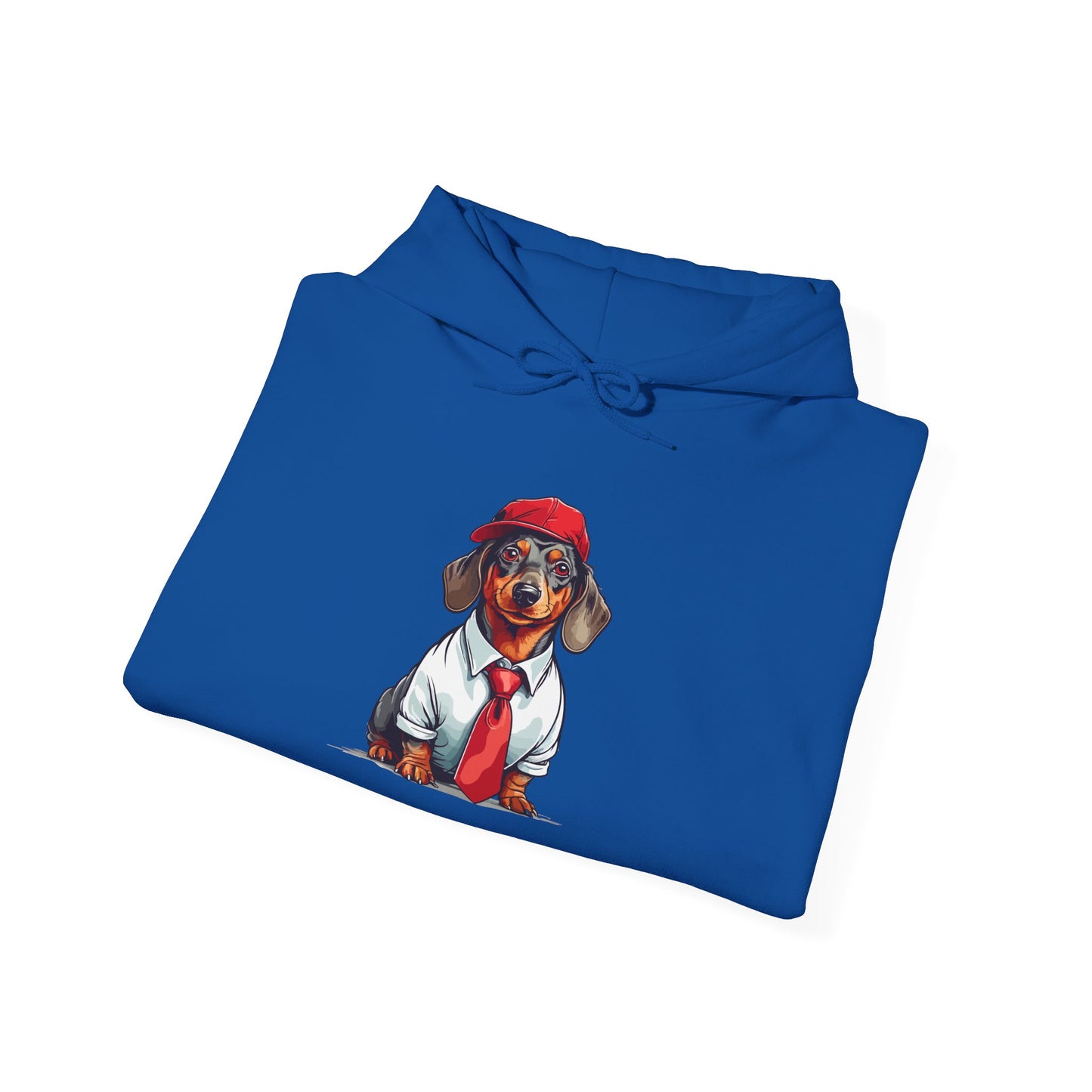 Dachshund Casual Boss Unisex Hoodie