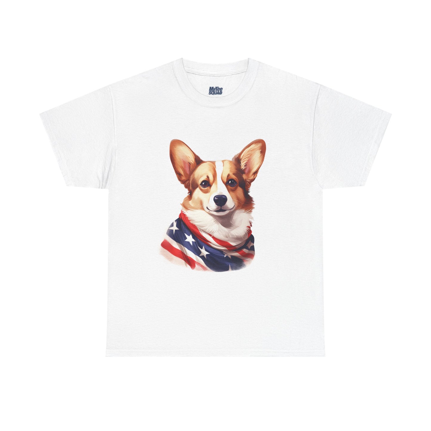 Patriotic Pembroke Welsh Corgi Unisex T-Shirt