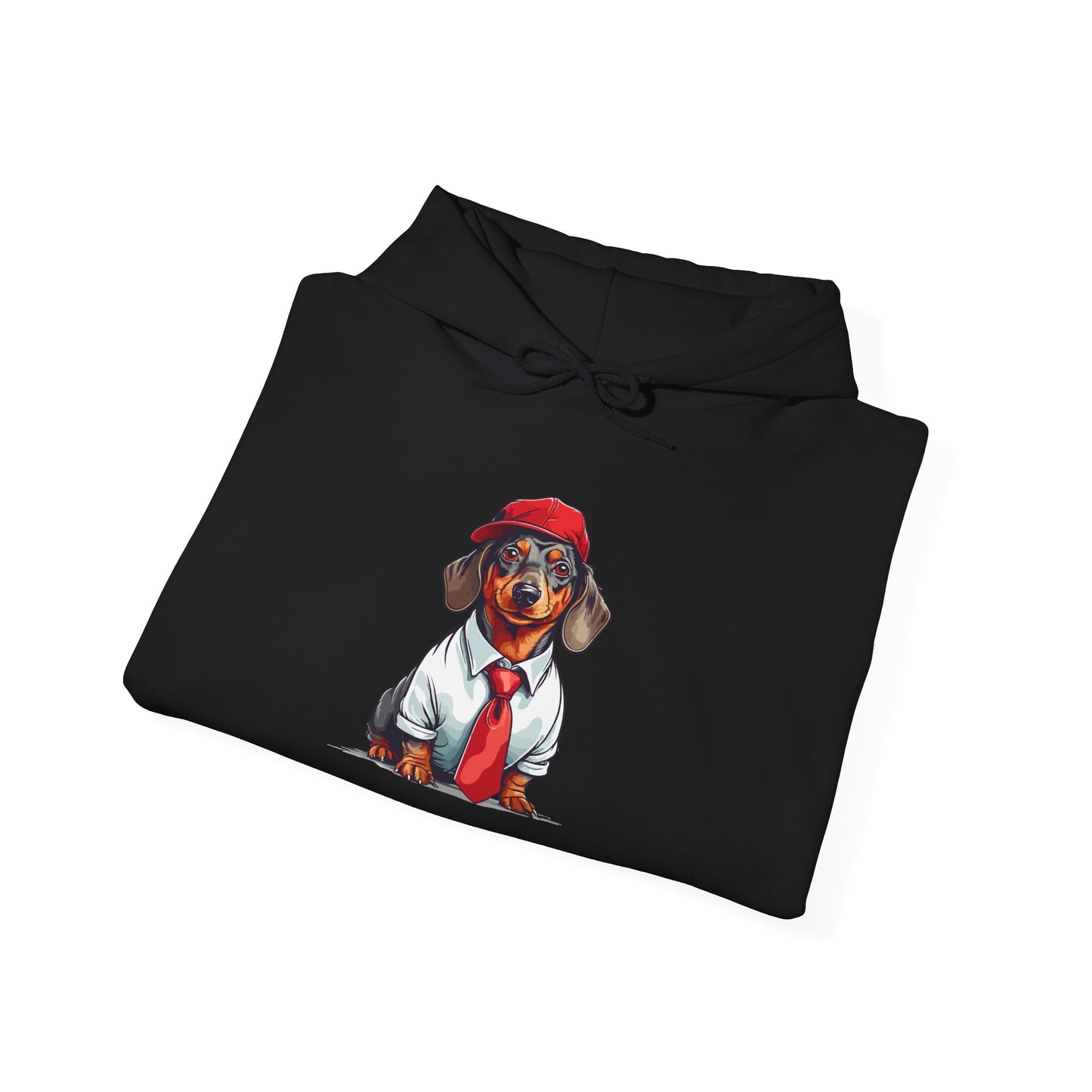 Dachshund Casual Boss Unisex Hoodie