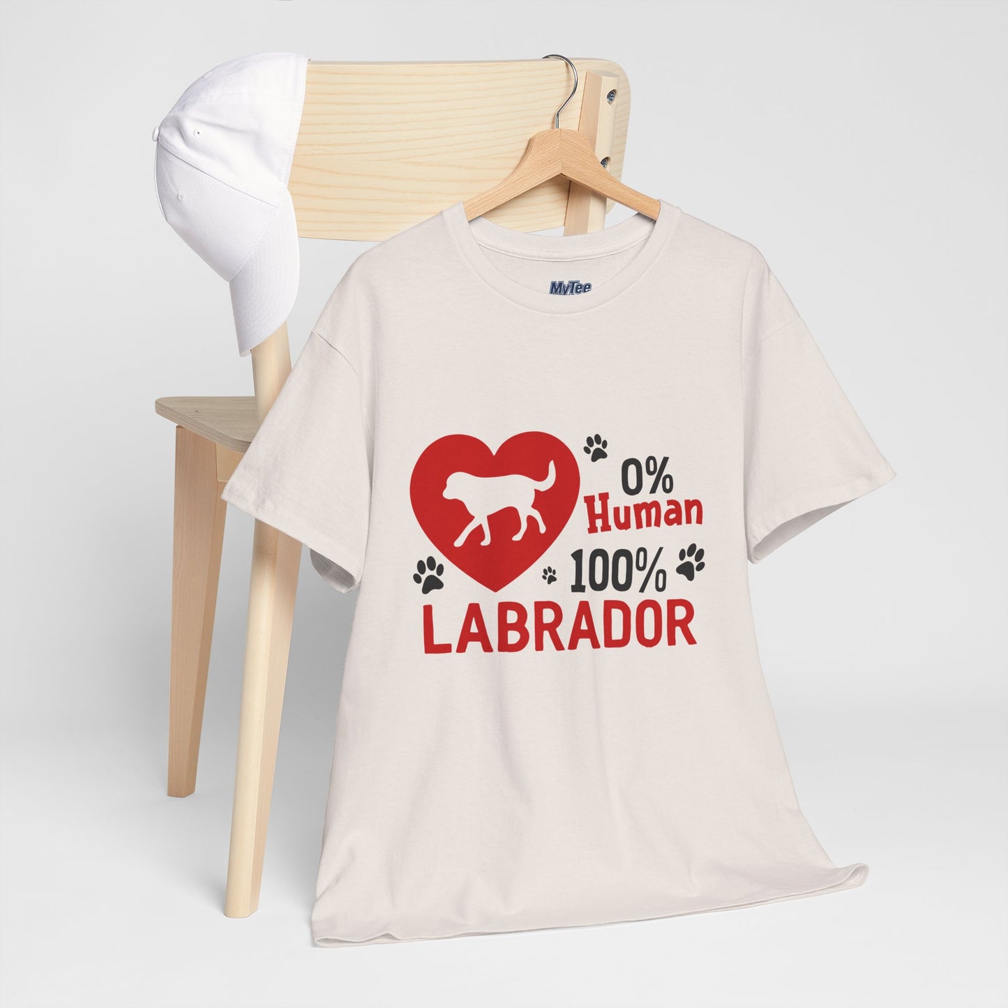 0% Human 100% Labrador Unisex T-Shirt