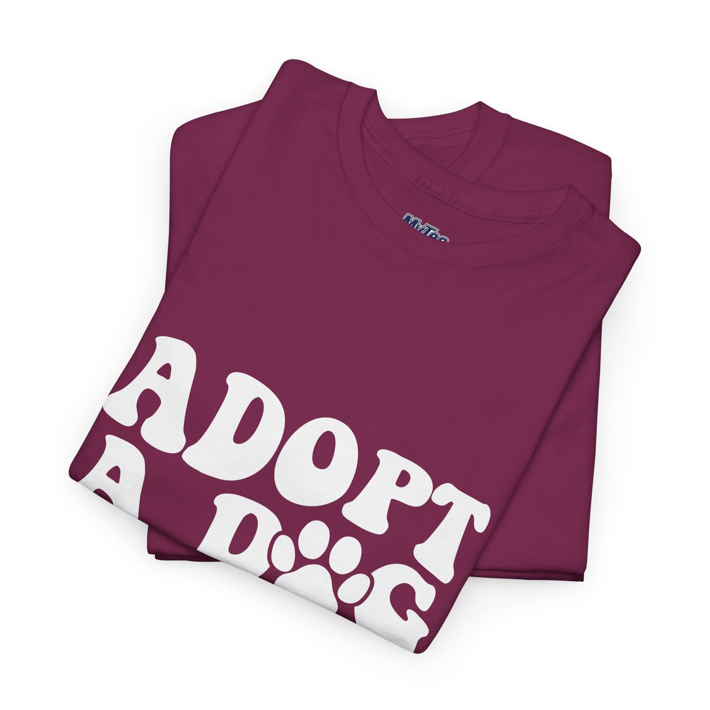 Adopt a Dog Change a Life Cotton T-Shirt - Perfect for Animal Lovers