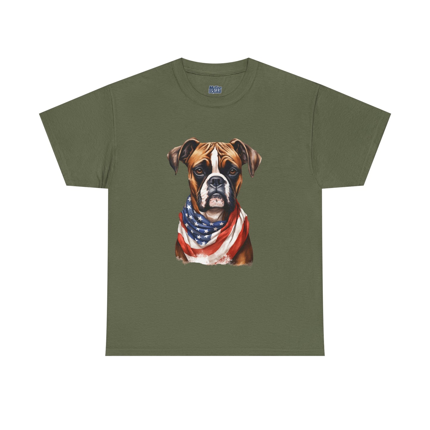 Patriotic Boxer Unisex T-Shirt