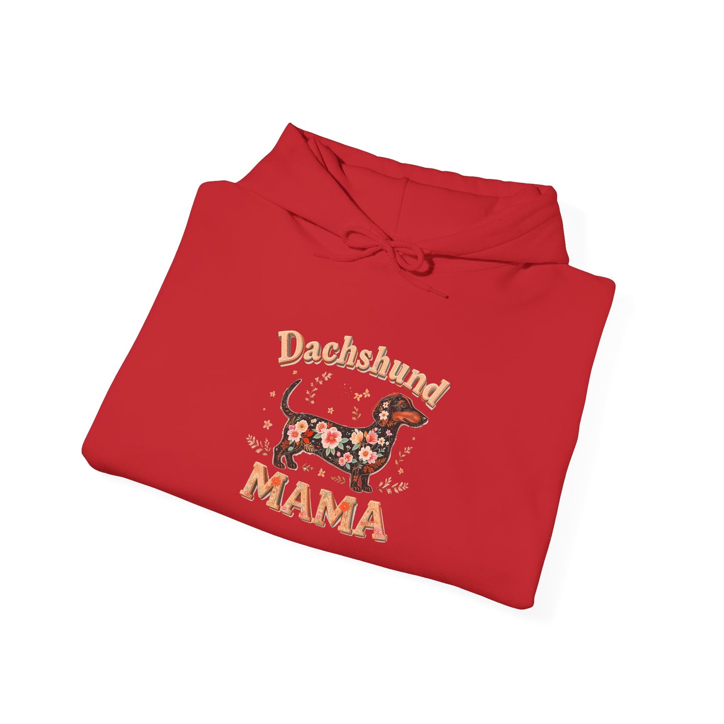 Dachshund Mama Everyday Hoodie – Floral Comfort For Pup Fans
