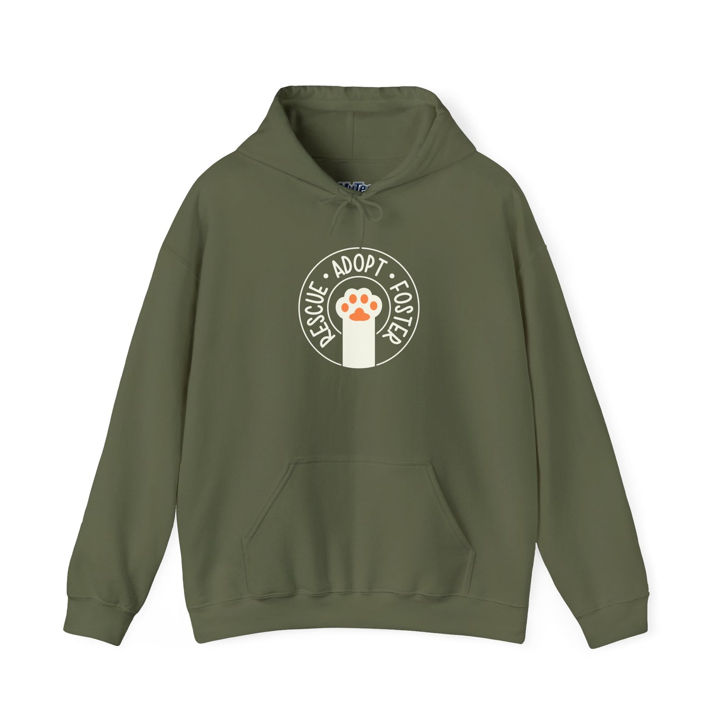 Rescue Adopt Foster Unisex Hoodie | Adoption Awareness