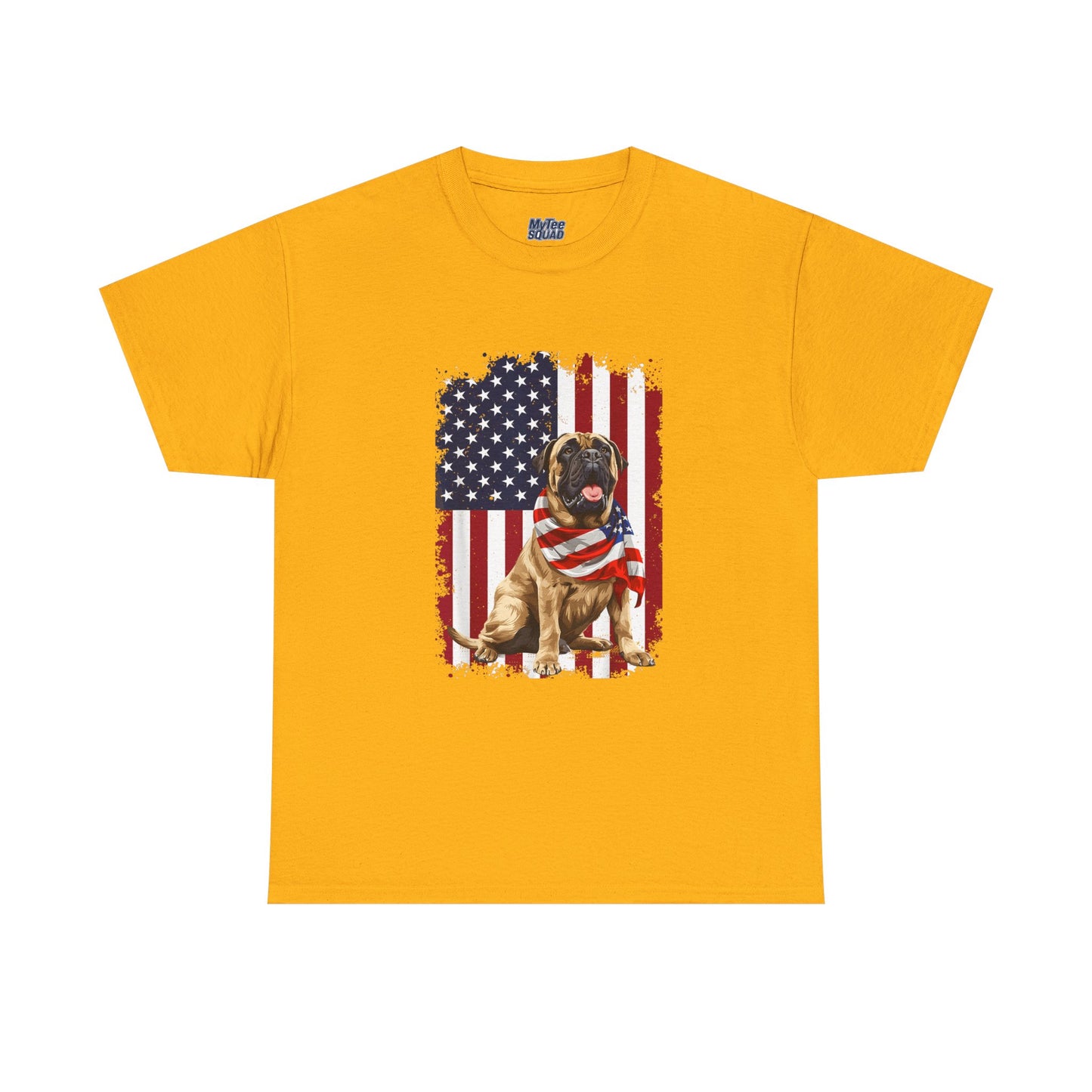 Patriotic English Mastiff Unisex T-Shirt