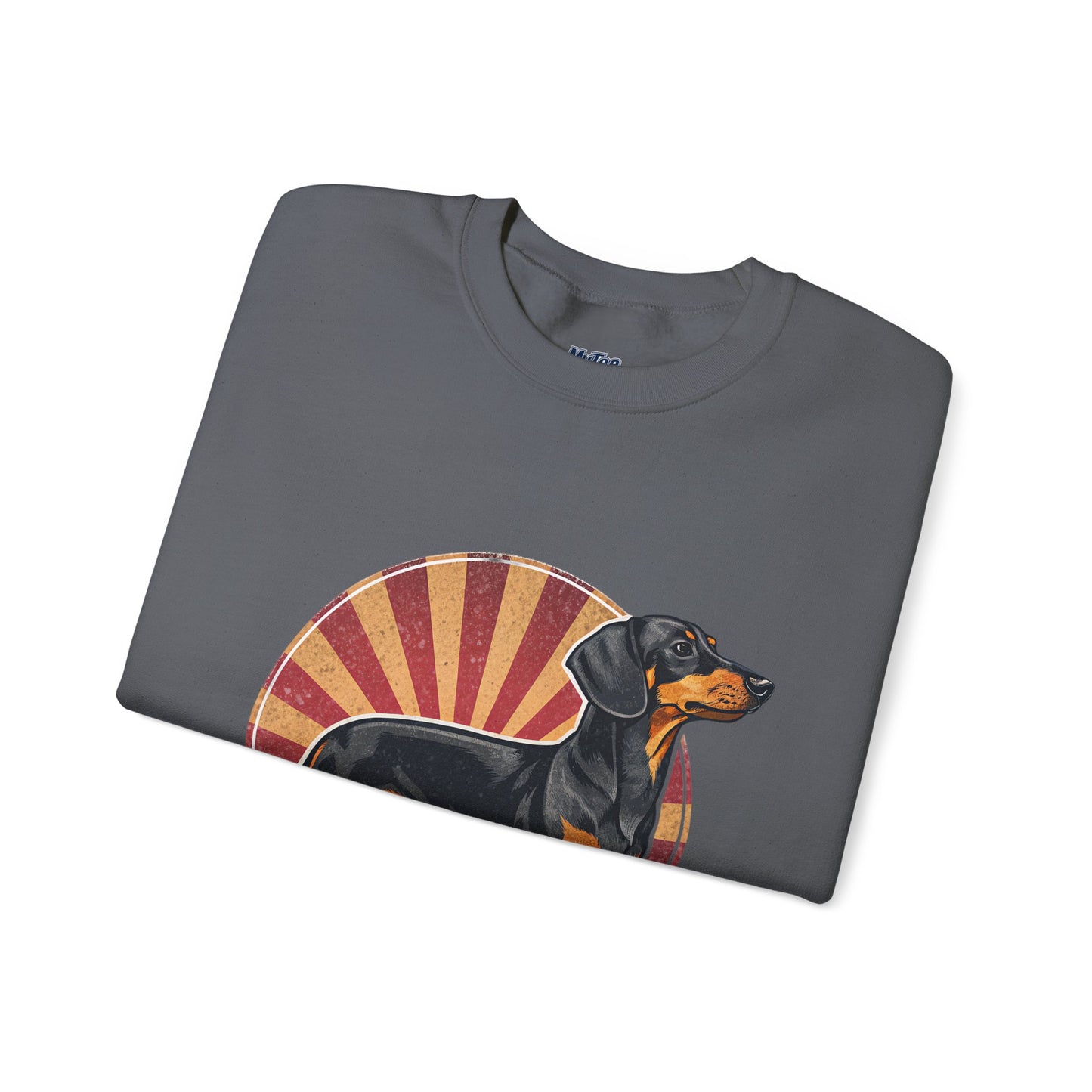 Dachshund Small But Mighty Sweatshirt – Fierce Pup Energy Pullover