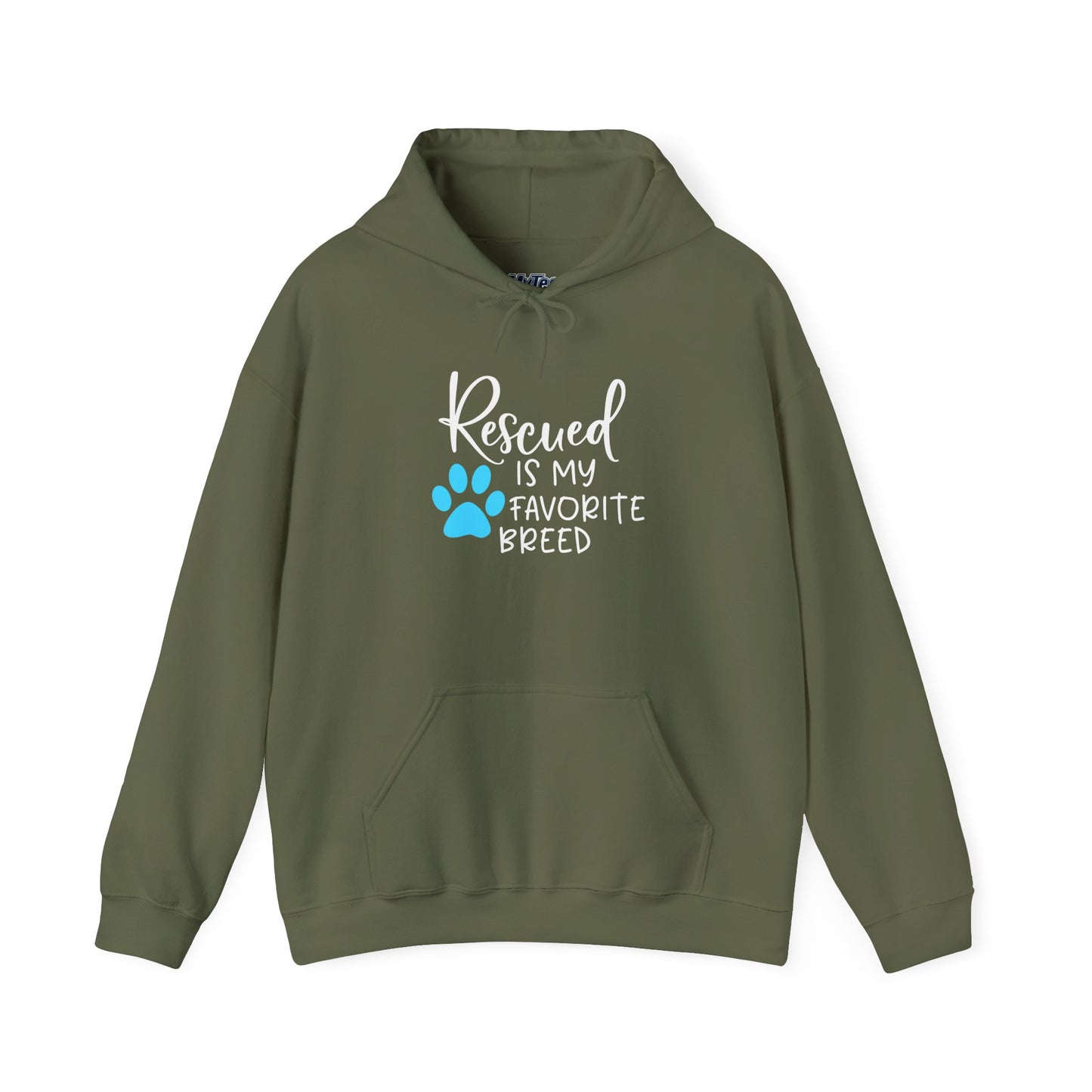Rescued Is My Favorite Breed Unisex Hoodie – Shelter Dog Support