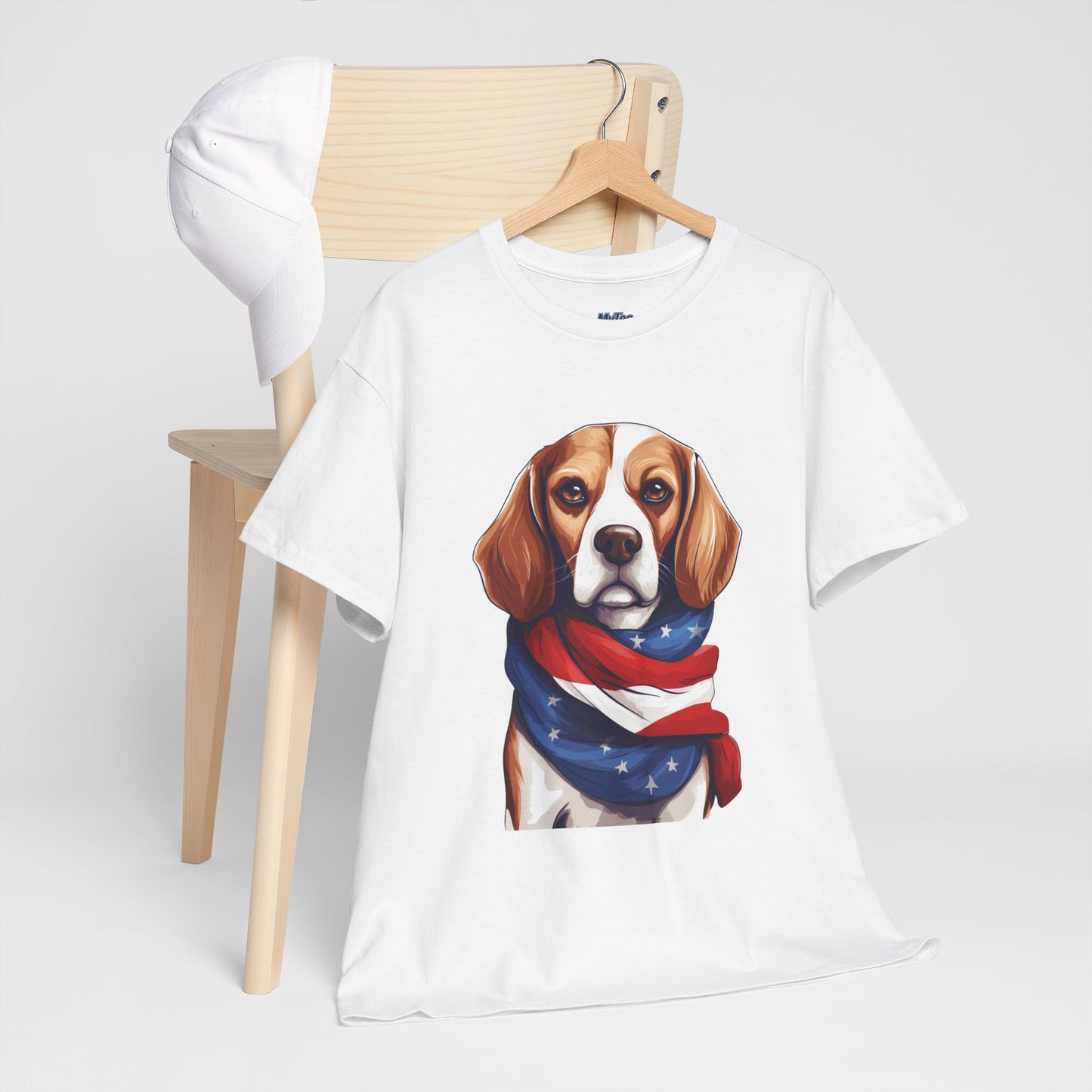 Patriotic Beagle Unisex T-Shirt