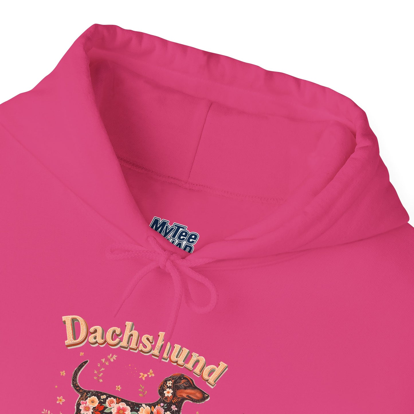 Dachshund Mama Everyday Hoodie – Floral Comfort For Pup Fans