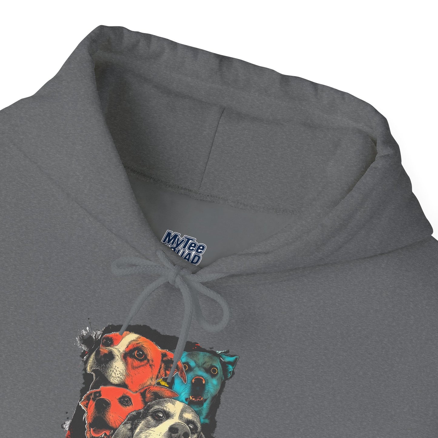Never Bark Alone Unisex Hoodie – Dog Pack Graphic Hoodie