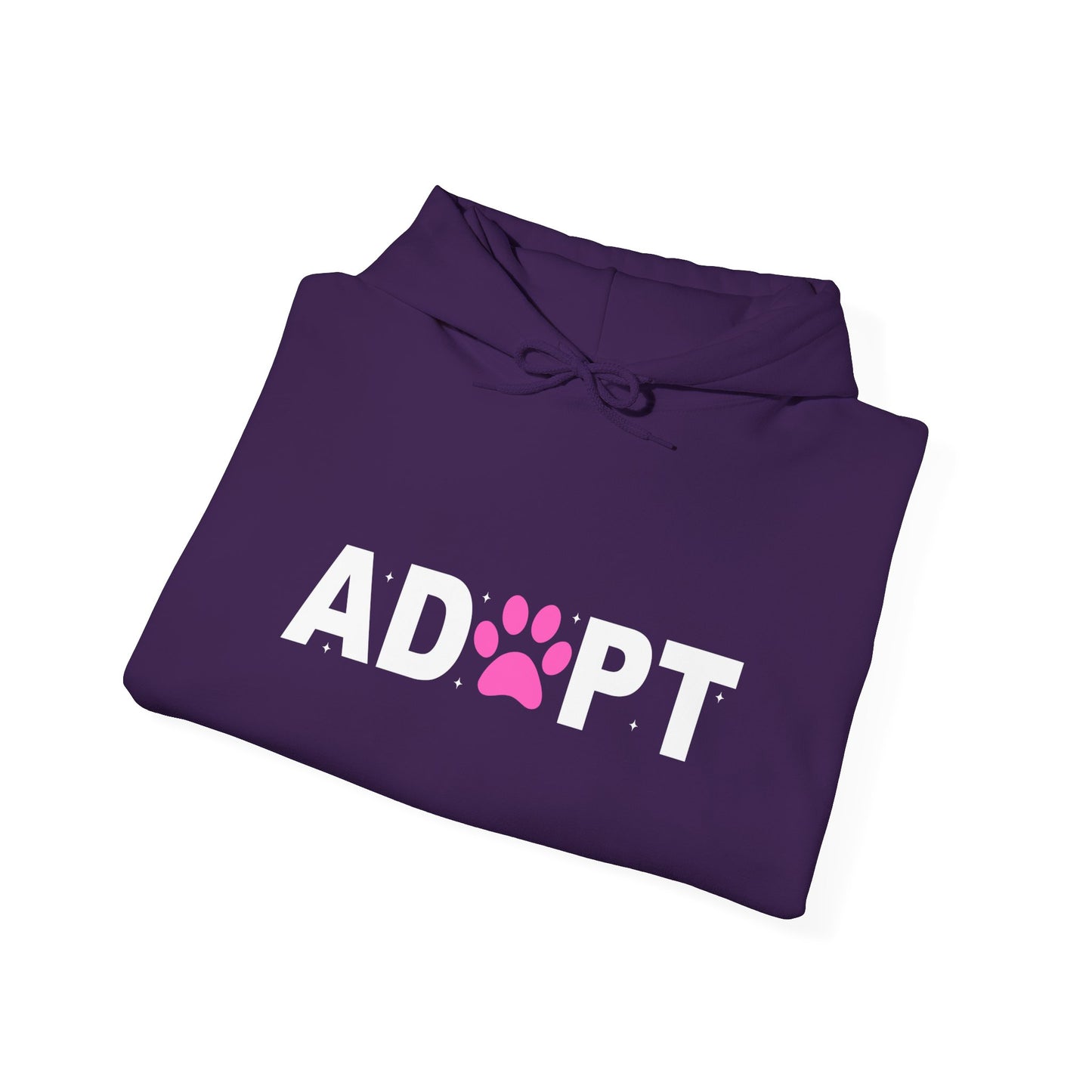 Adopt Paw Unisex Hoodie – Shelter Love Wrapped In Cotton