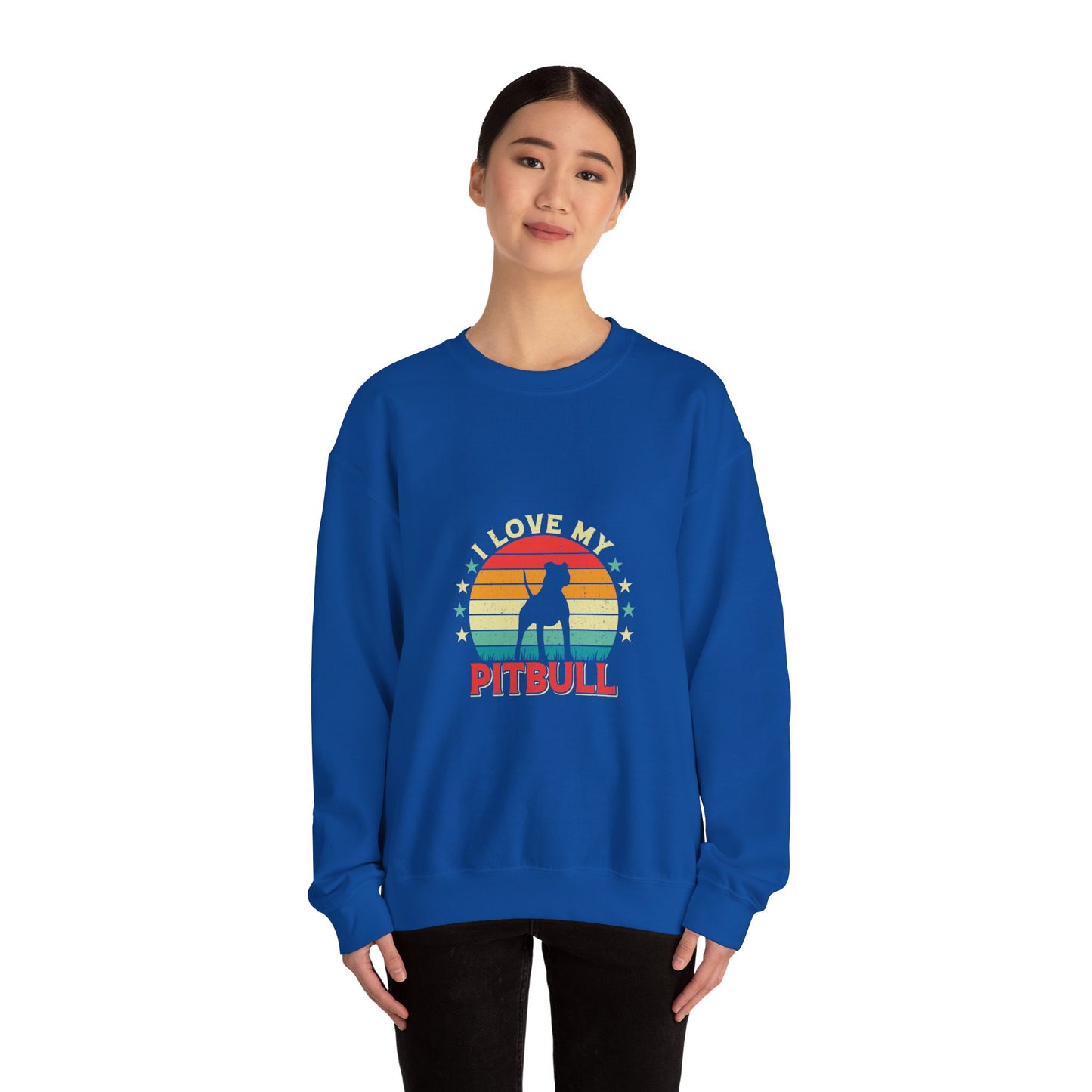 I Love My Pitbull Unisex Sweatshirts