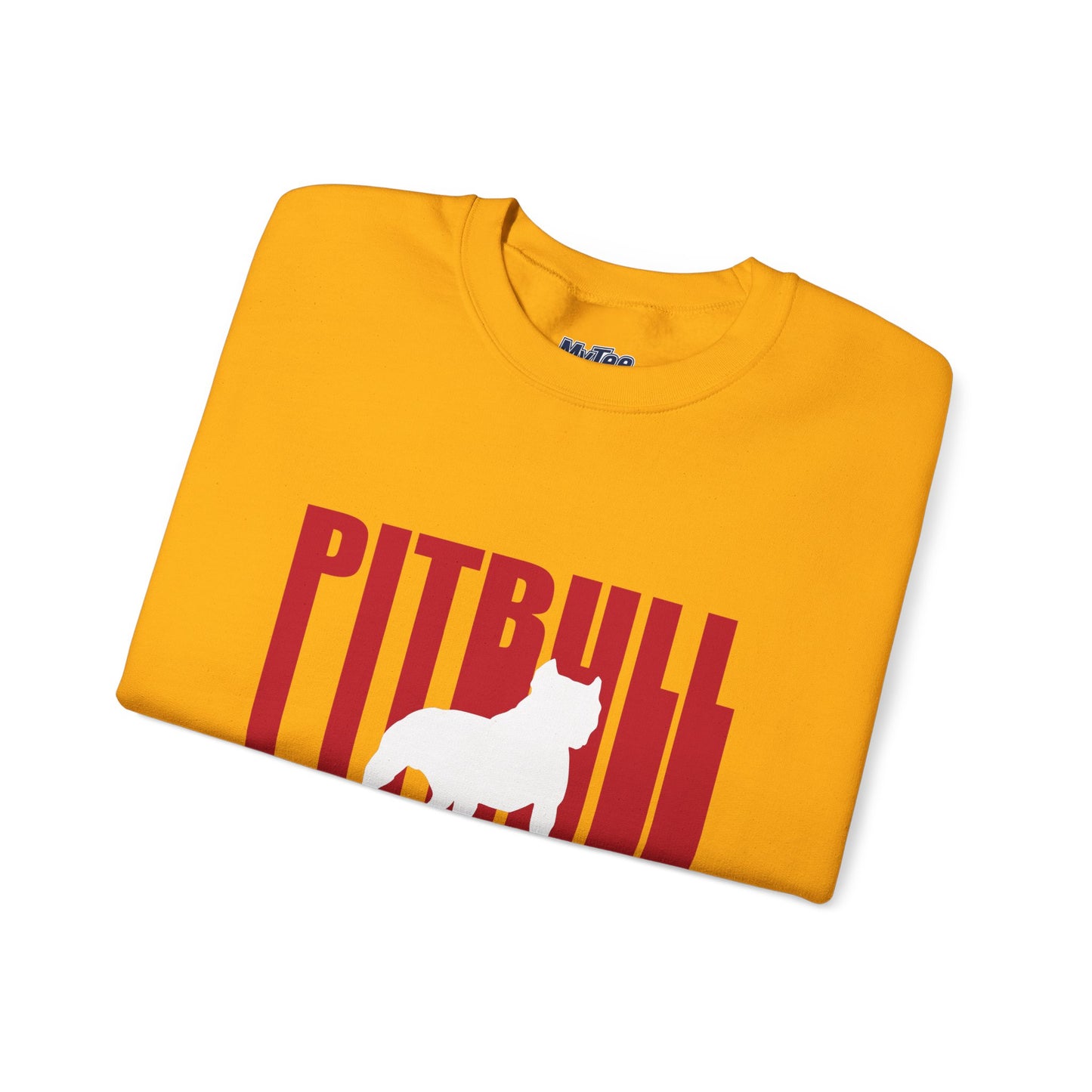 Stylish Pitbull Graphic Unisex Crewneck Sweatshirt | Dog Lover Gift