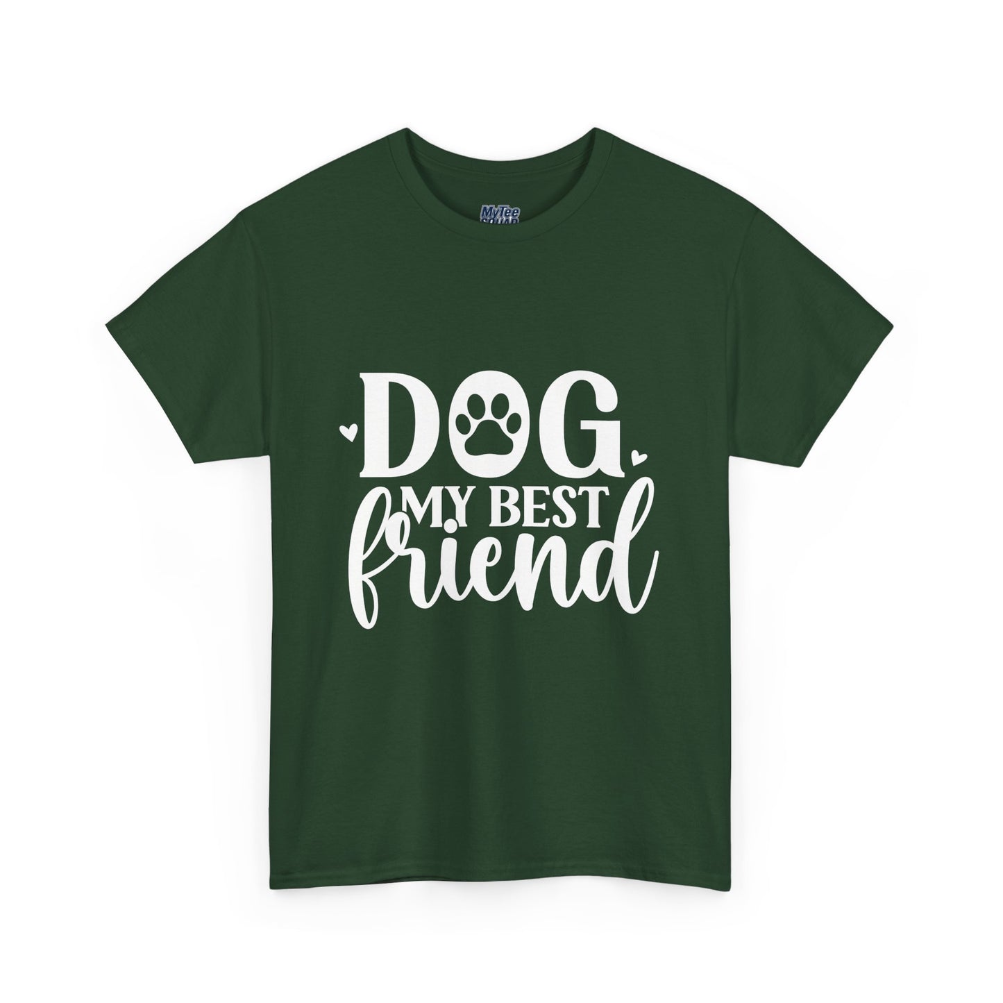 Dog My Best Friend Unisex Heavy Cotton T-Shirt | Pet Owner Apparel