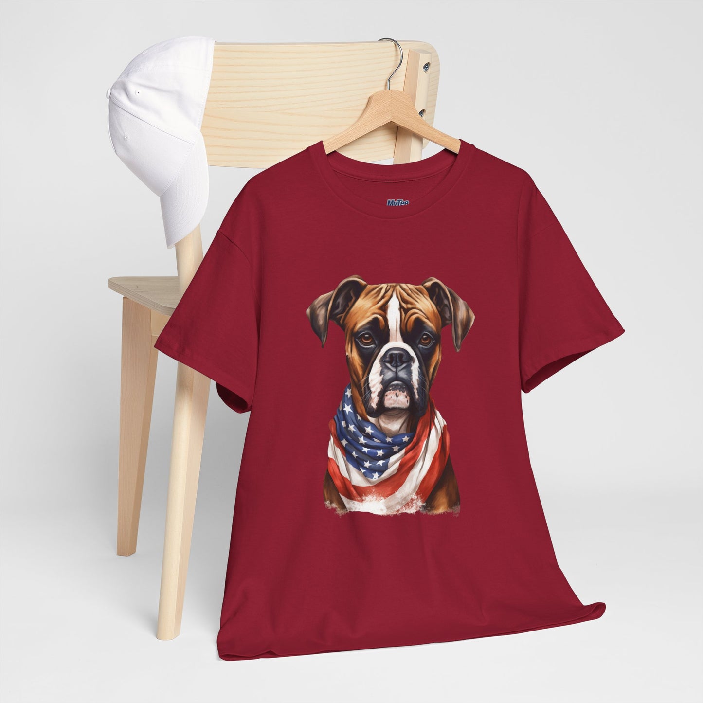 Patriotic Boxer Unisex T-Shirt