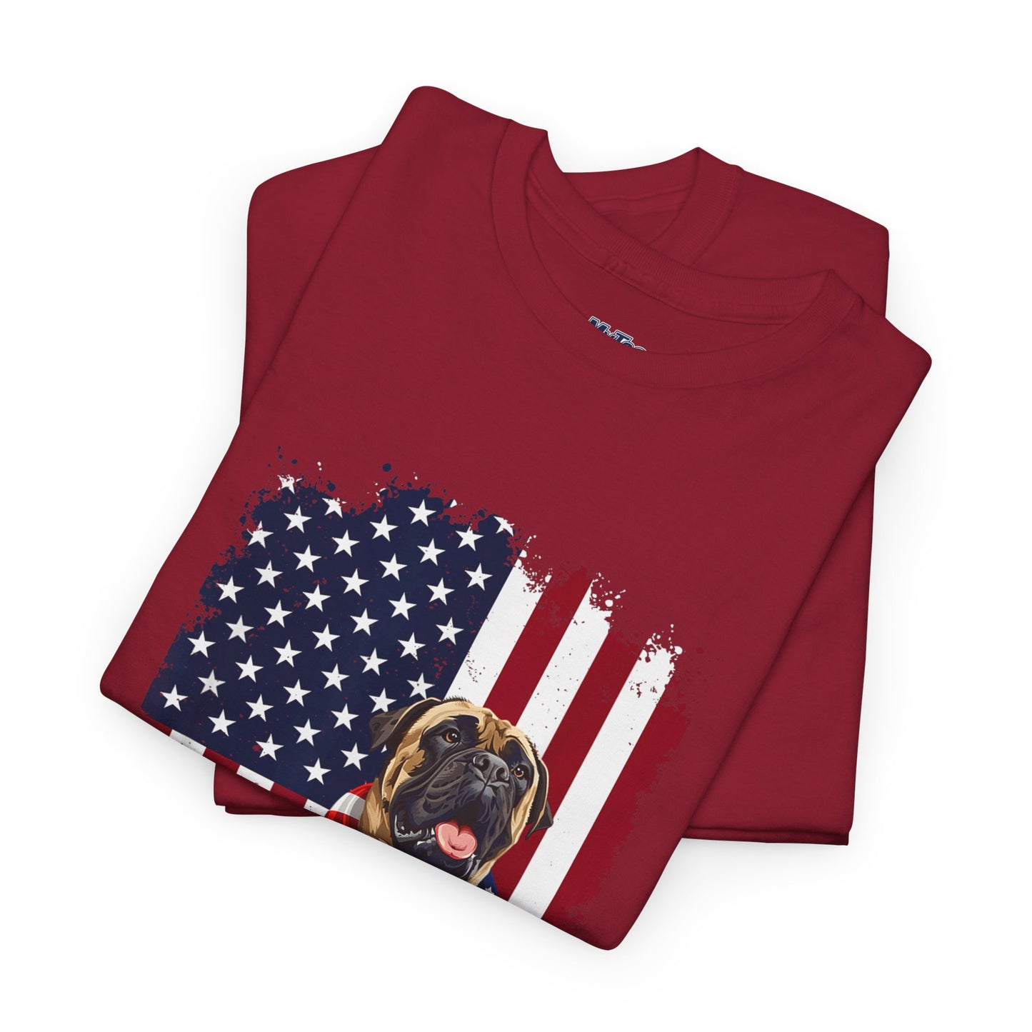 Patriotic English Mastiff Unisex T-Shirt