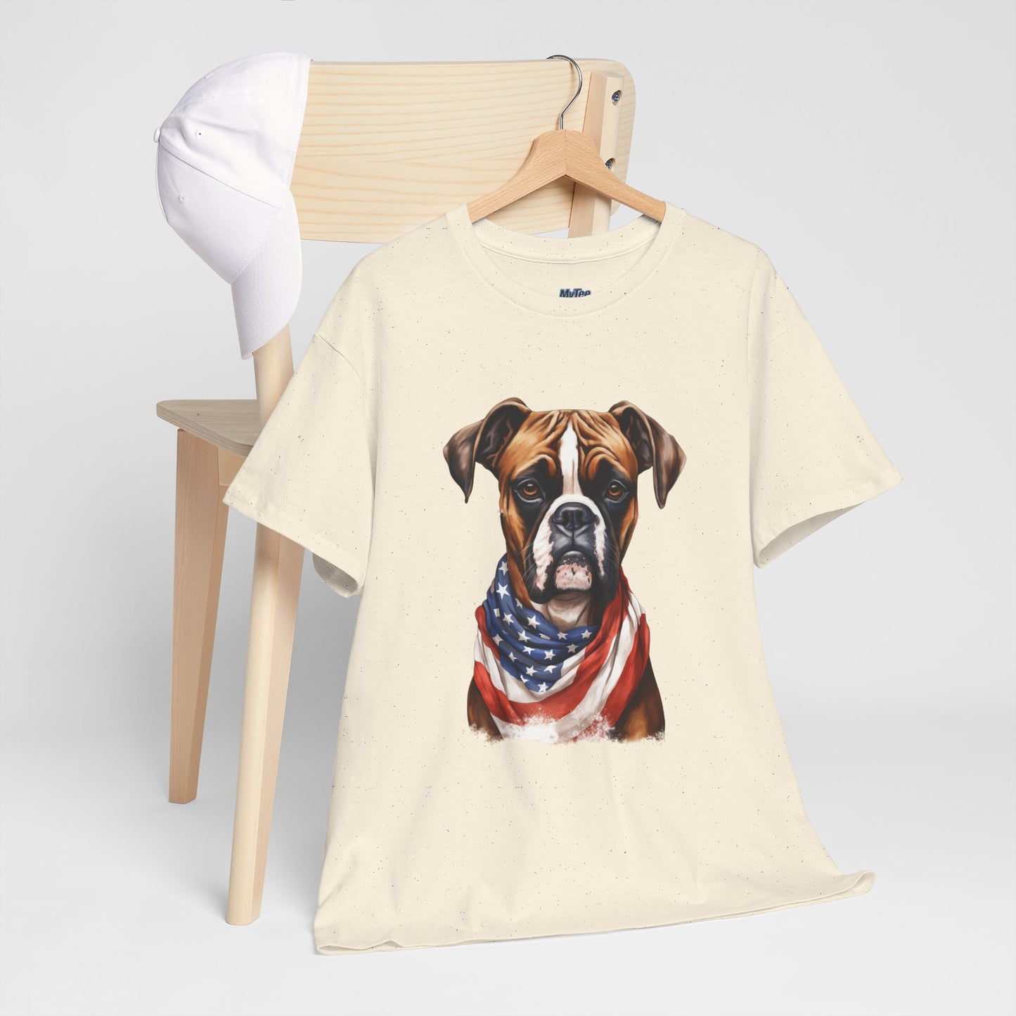 Patriotic Boxer Unisex T-Shirt