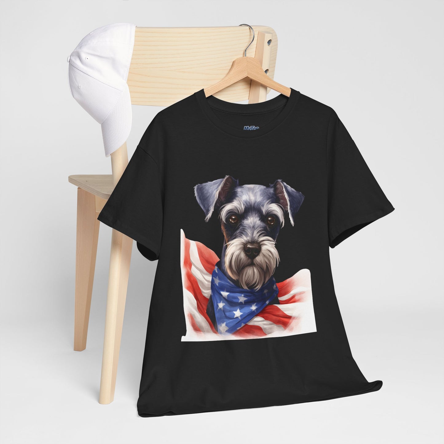 Patriotic Miniature Schnauzer Unisex T-Shirt