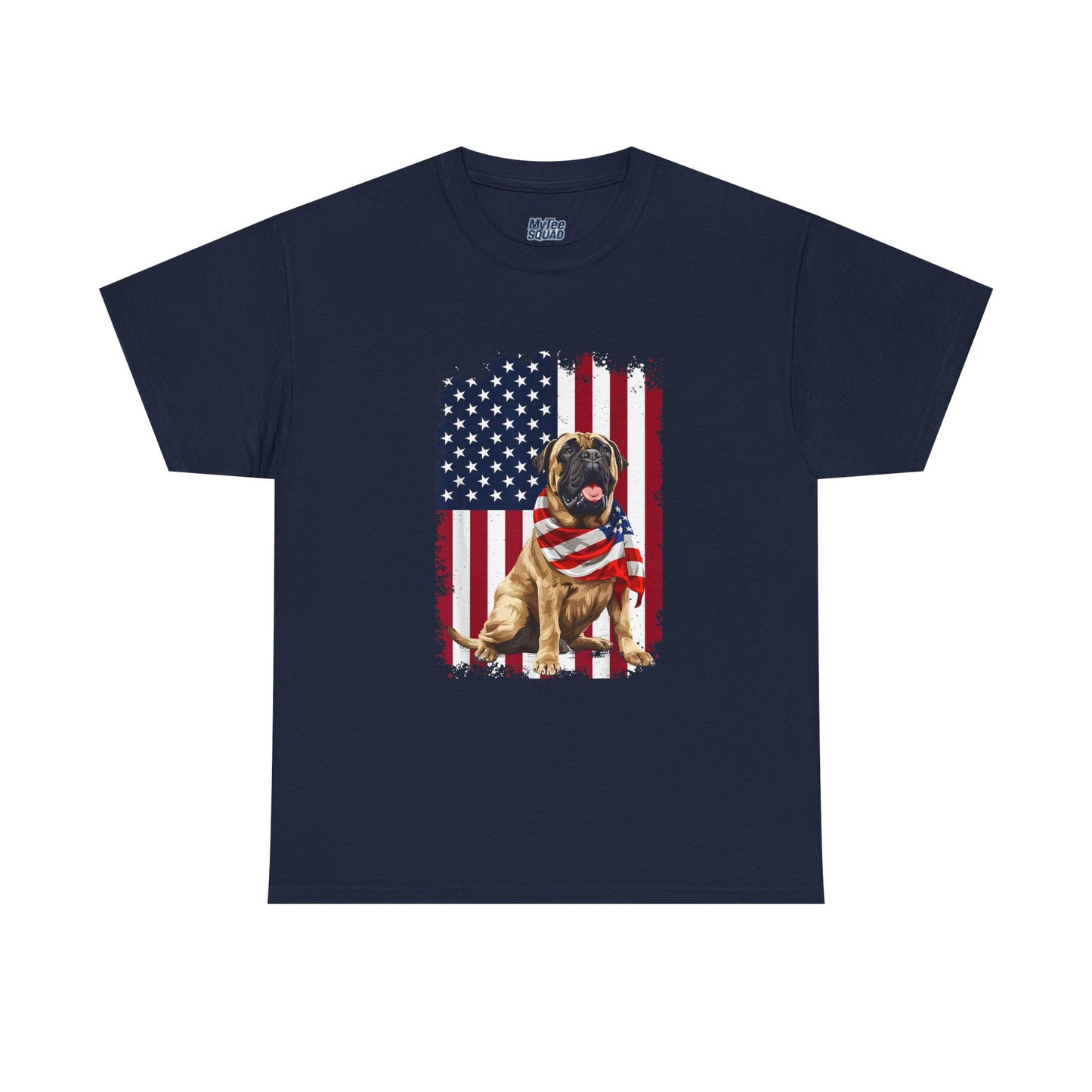 Patriotic English Mastiff Unisex T-Shirt
