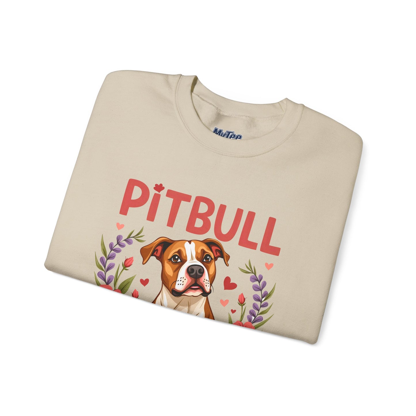 Pitbull Mama Life Sweatshirt – Comfy Wear for Pup Moms